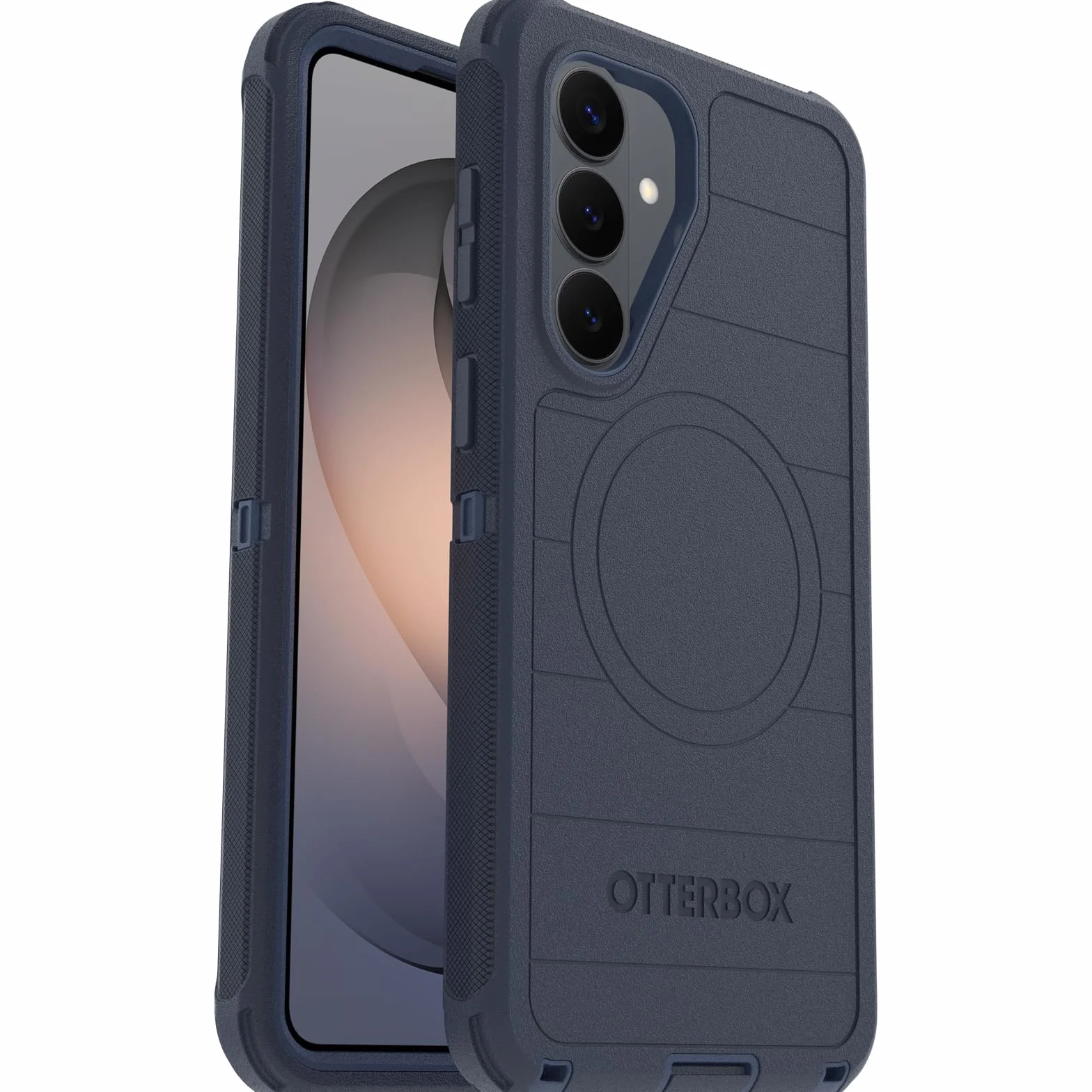 OtterBox Cover Defender Series Pro con Magneti per Samsung Galaxy S26+, custodia protettiva antiurto, a prova di caduta, protezione estrema, testata 7x norme MIL-STD 810G, Blu