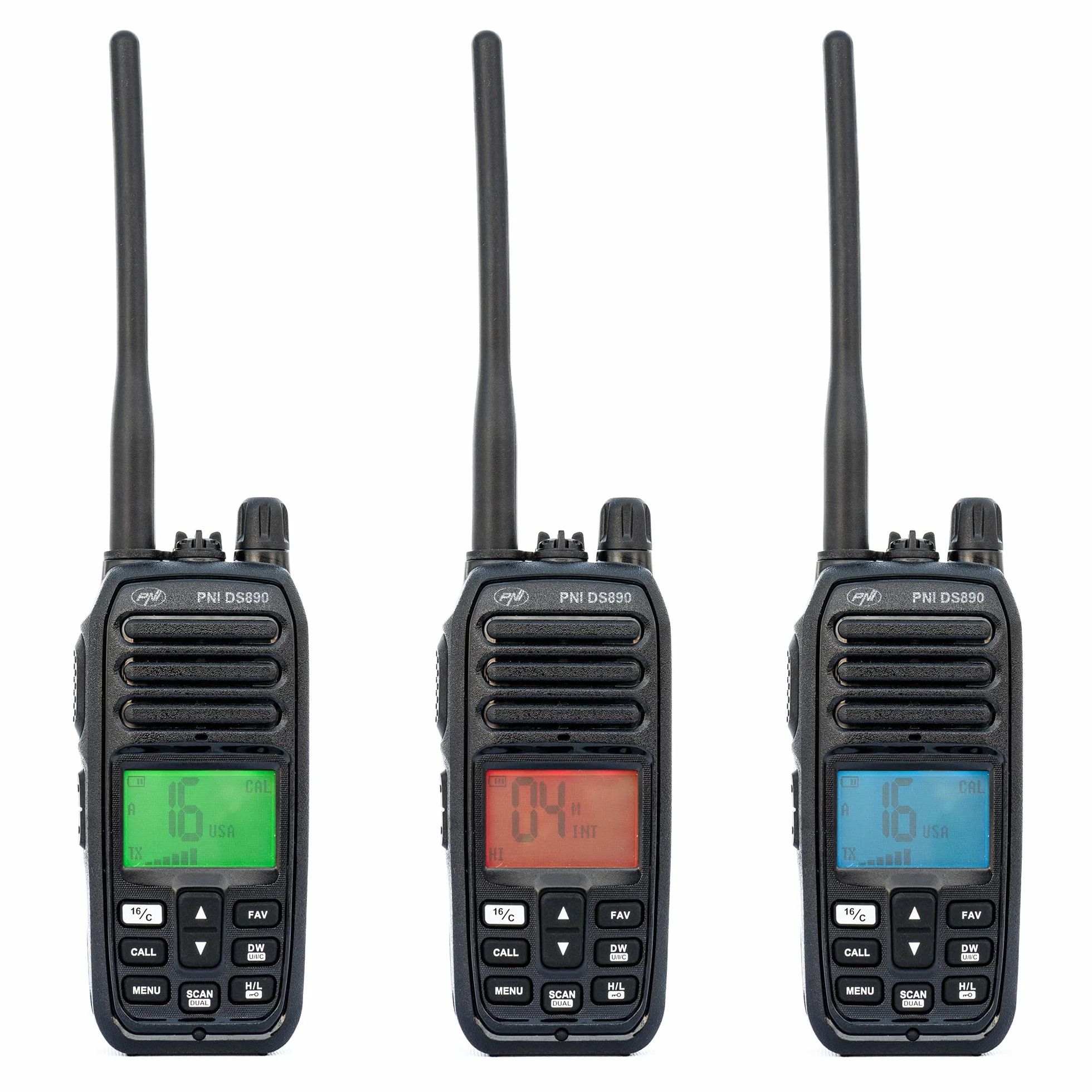 PNI DS890 Trasmettitore portatile 88 canali 10 canali meteorologici IP67 1800 mAh