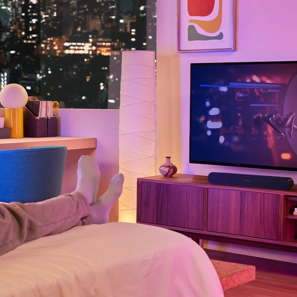 Sonos Ray Soundbar Compatta per TV e Musica Nero