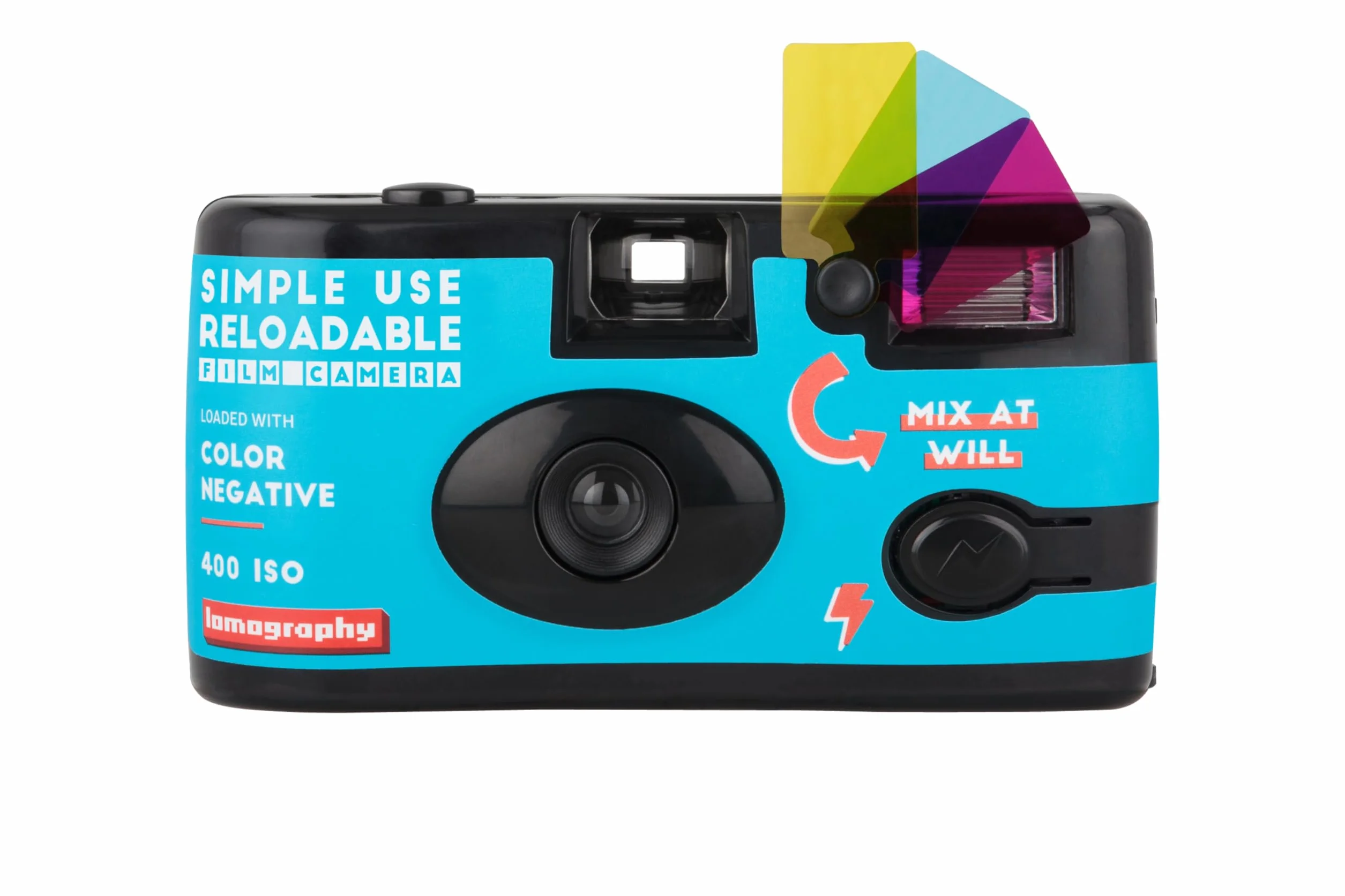 Lomography Simple Use Reloadable Camera Color Negative 400 Film