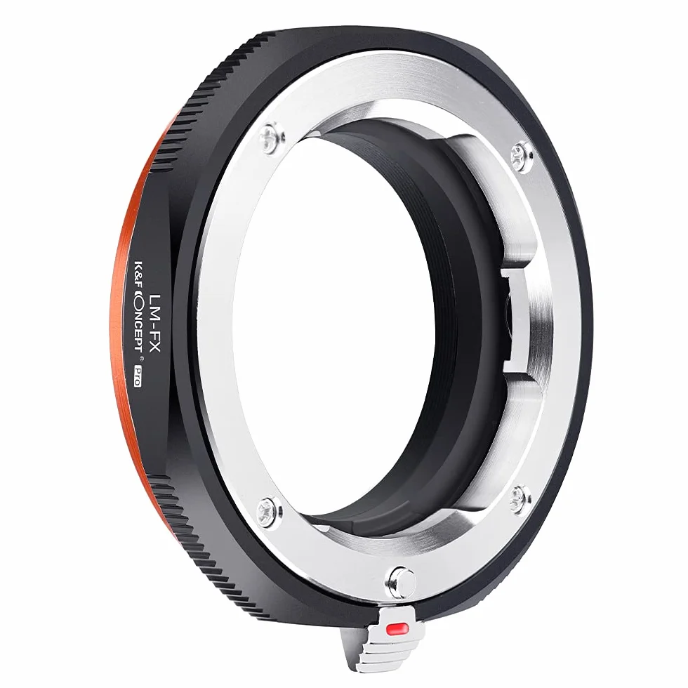 K&F CONCEPT-Anello Adattatore di Montaggio Lente :Compatibile con Lente Compatibile con Leica M£¨L/M) e Corpo Fotocamera Compatibile con Fujifilm (Fuji X/FX)