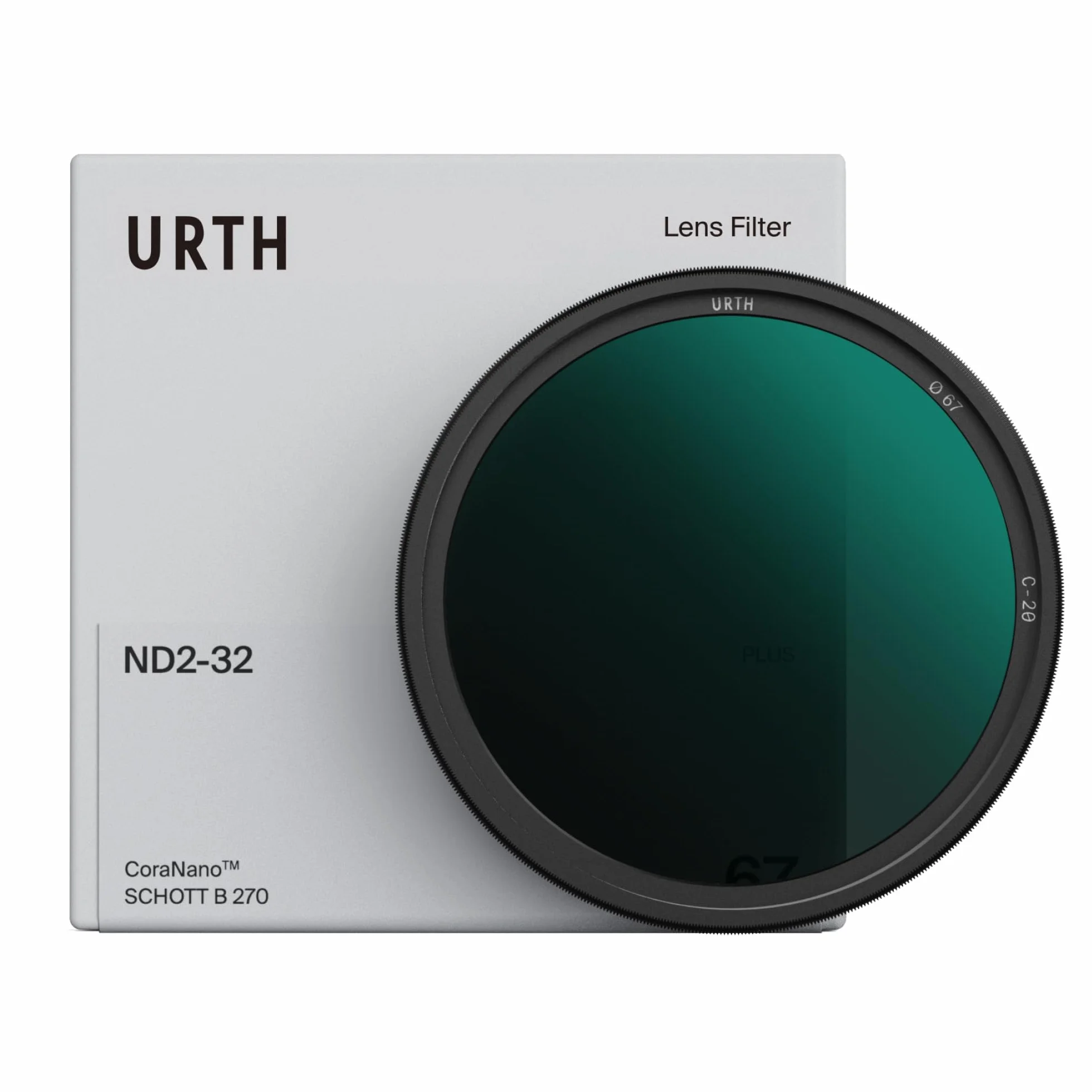 Urth 82 mm Filtro ND Variabile ND2-32 per Obiettivo (Plus) - 1-5 Stop, Nano Rivestimento 20 Strati, HD Densità Neutra per Eccezionale Chiarezza e Fedeltà Cromatica