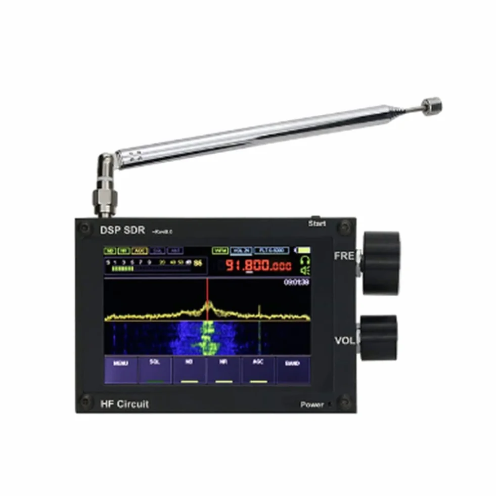 Lisher 50KHz-2GHz Malachite-DSP1 Ricevitore SDR Malachite 3.5Inch Display Battery Inside Firmware