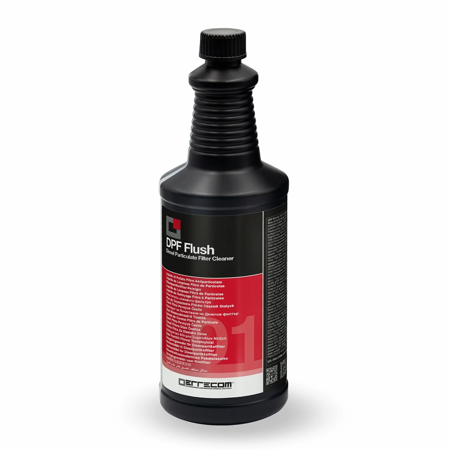 Errecom DPF Flush, Pulitore per Filtro Antiparticolato (FAP) e Catalizzatore, 1 L