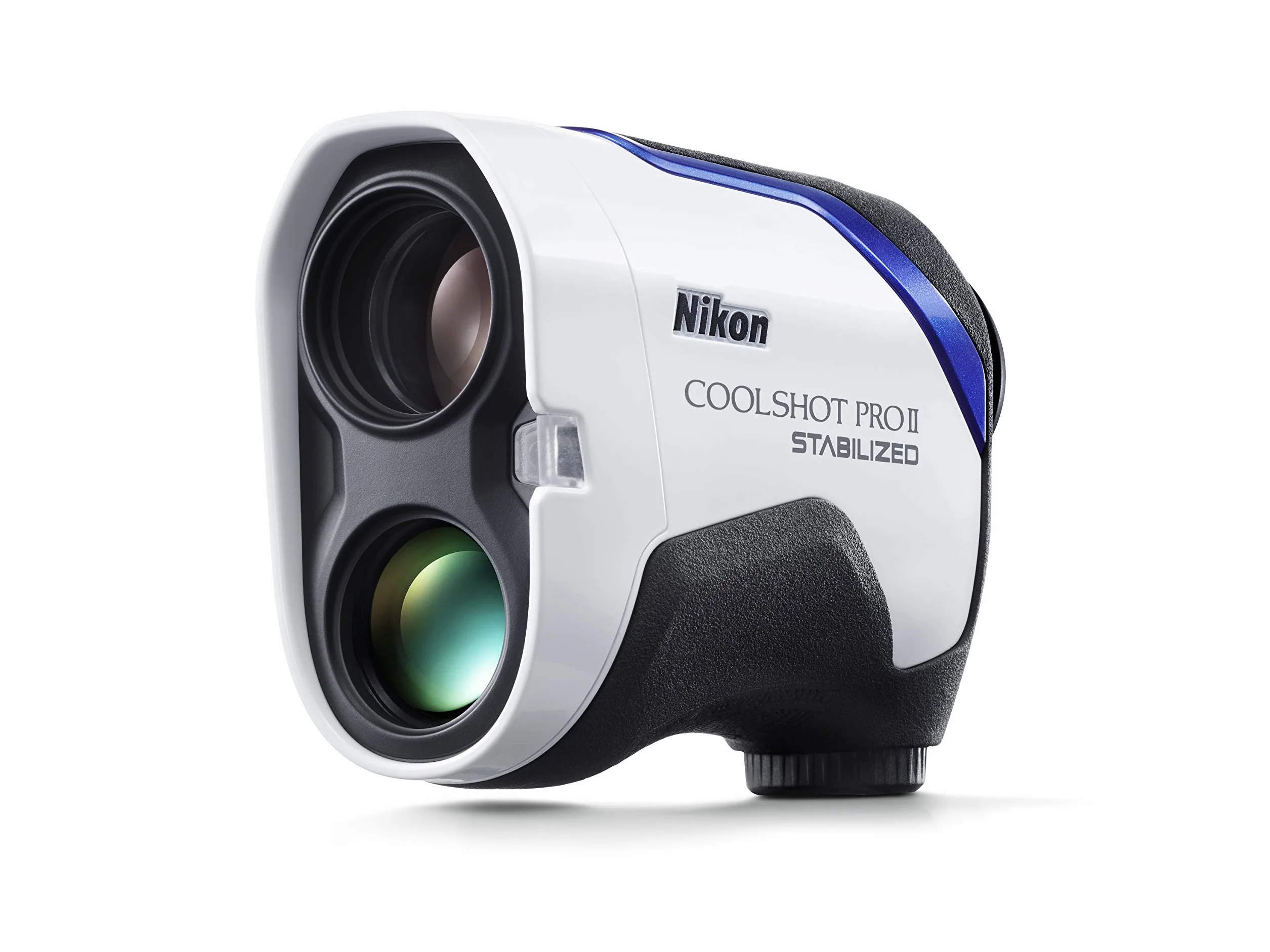 Nikon COOLSHOT PROII STABILIZED Golf Rangefinder | Waterproof & stabilized laser rangefinder with slope, OLED display | Official Nikon USA Model
