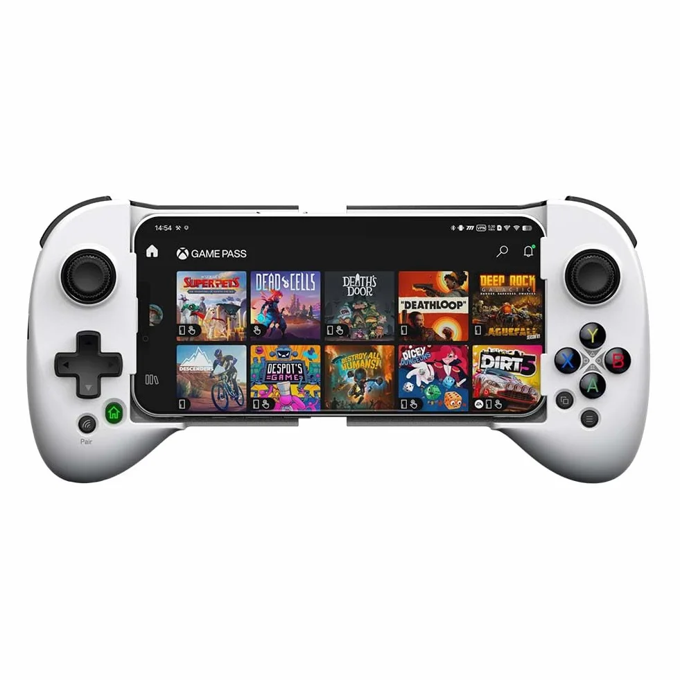 ShanWan Controller Mobile per Android/iOS, Controller di Gioco Mobile Wireless con Mappatura dei Pulsanti, Controller Android per PS Xbox Cloud Steam Link GeForce NOW MFi Arcade Games