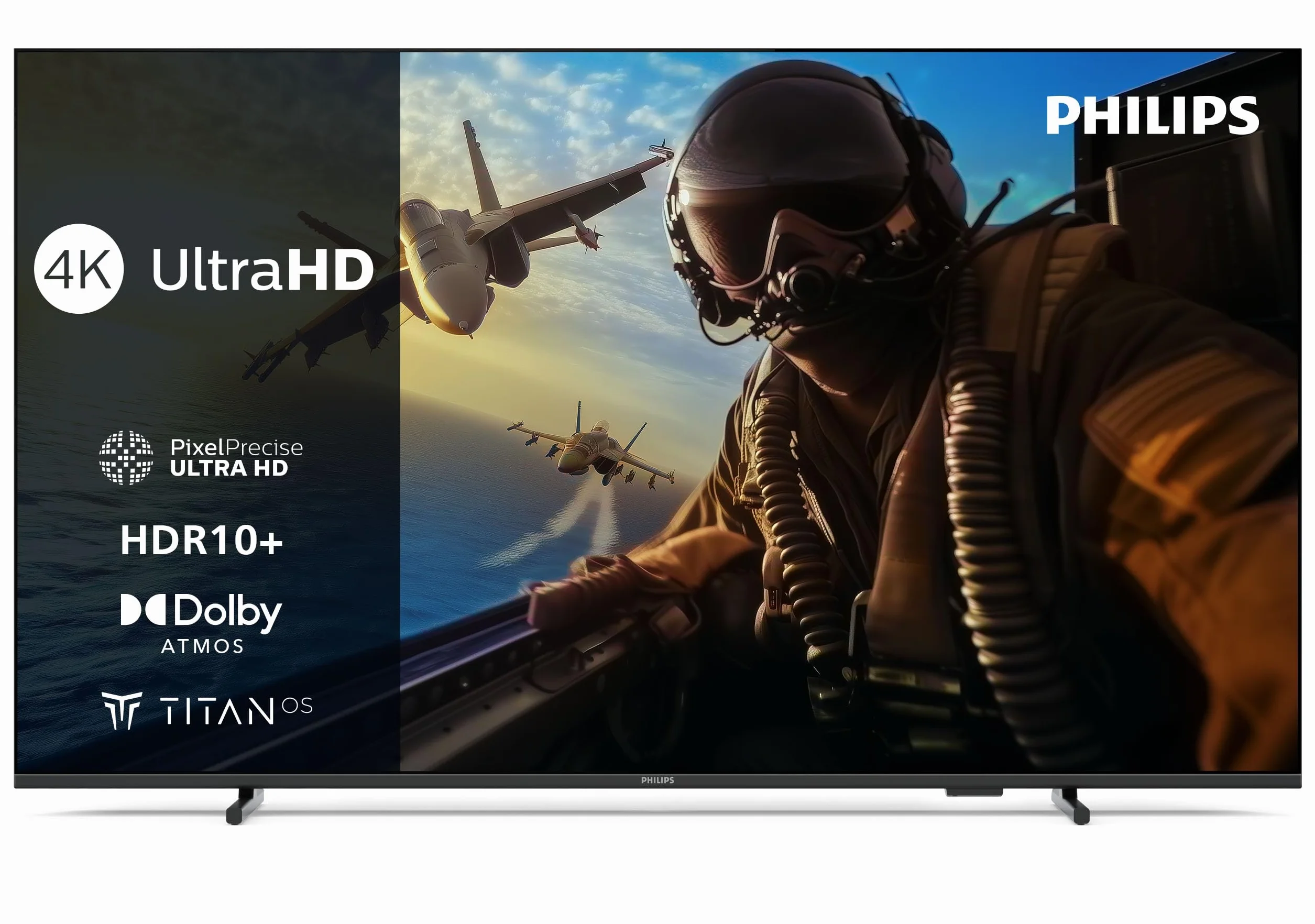 PHILIPS 50PUS7000 4K LED Smart TV 50 pollici Titan OS Pixel Precise Ultra HD Dolby Atmos