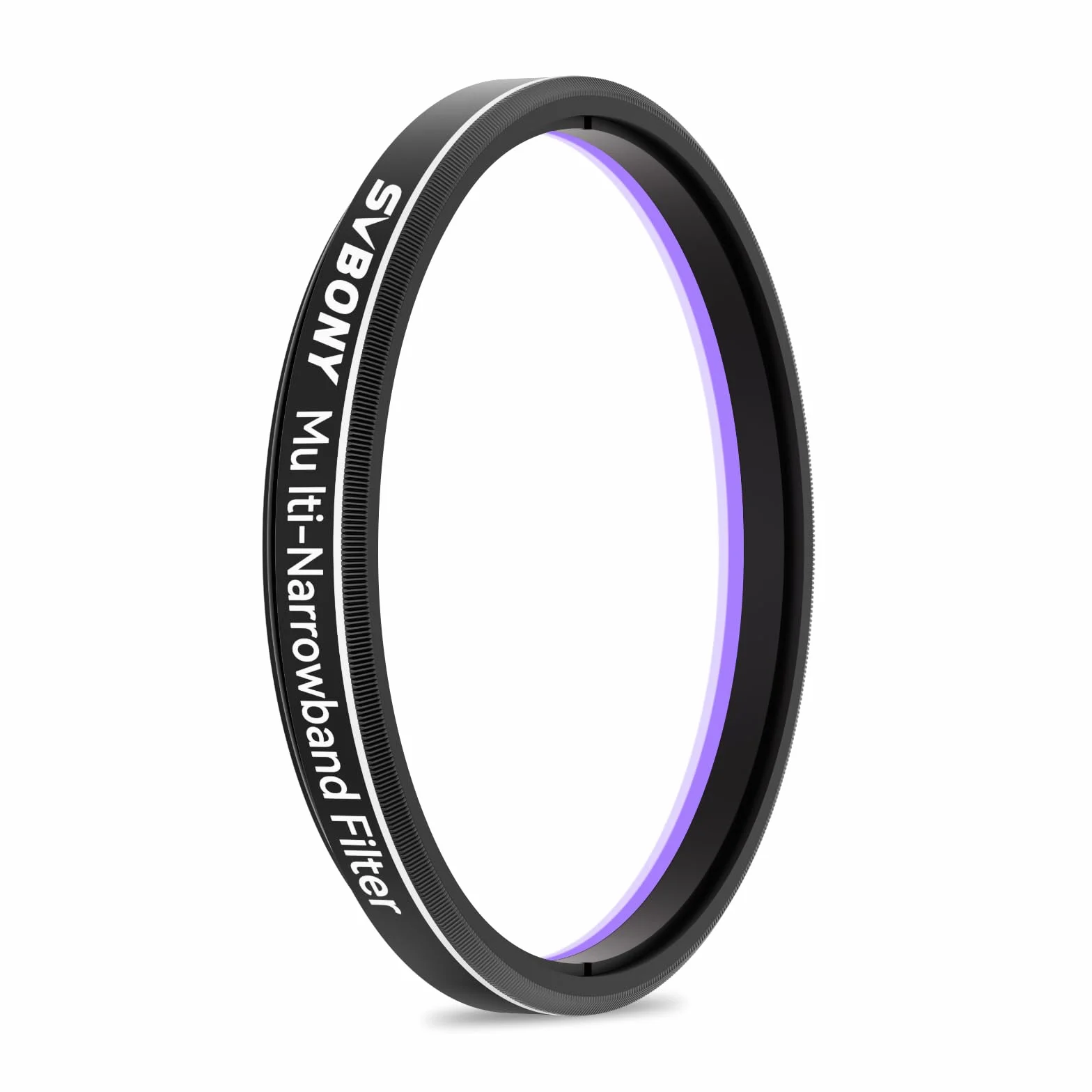 Svbony SV240 Filtro Multi-Bandpass per Riduzione Dell'inquinamento Luminoso, per Telescopio da 2 Pollici, Astrofotografia Urbana del Cielo Profondo