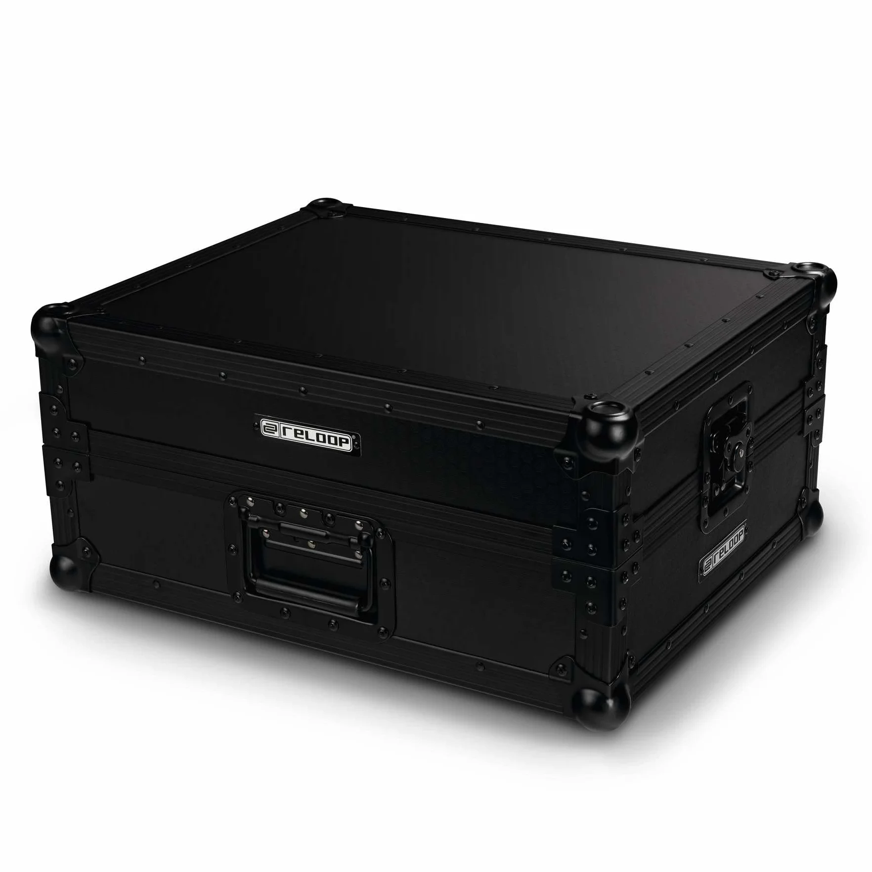Reloop Premium Turntable Case - angoli di protezione rotondeggianti, costruzione particolarmente robusta, comoda maniglia per il trasporto, nero