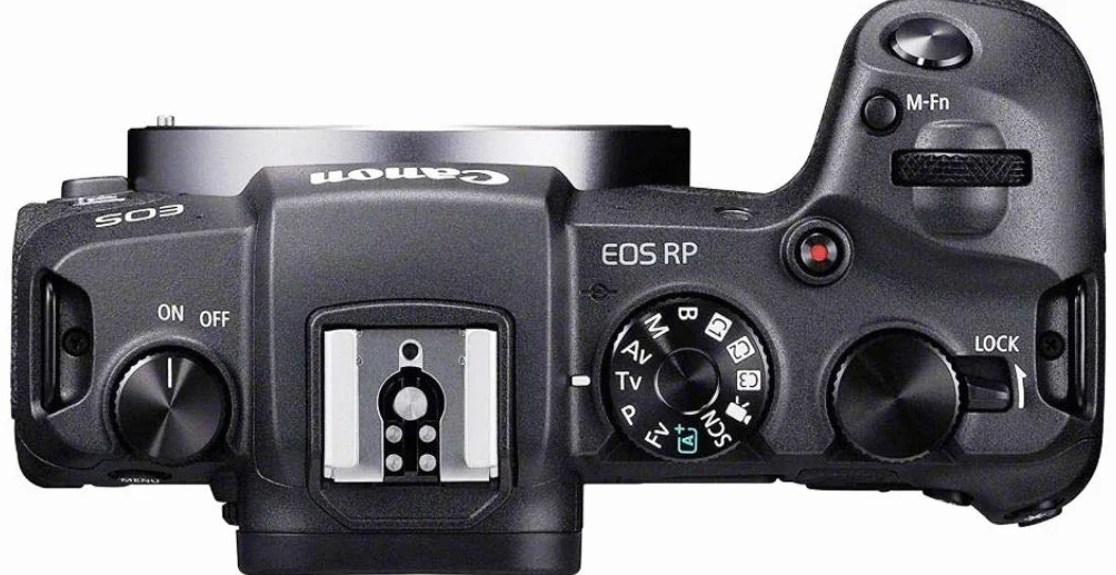Canon Eos Rp Fotocamera Mirrorless con Adattatore per Obiettivi Ef-Eos R, Nero