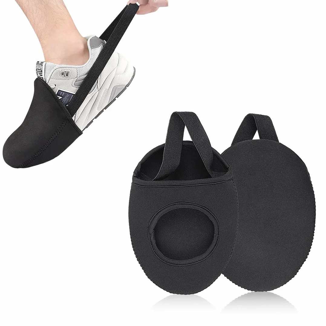 Protezione per Scarpe Moto,Protezione Cambio Moto,Copriscarpe Moto,Protezione Scarpe Moto,Protezione Anti-Macchia Scarpe,Accessori Moto, Resistente all'usura,Scarpe Sportive, Scarpe da Trekking