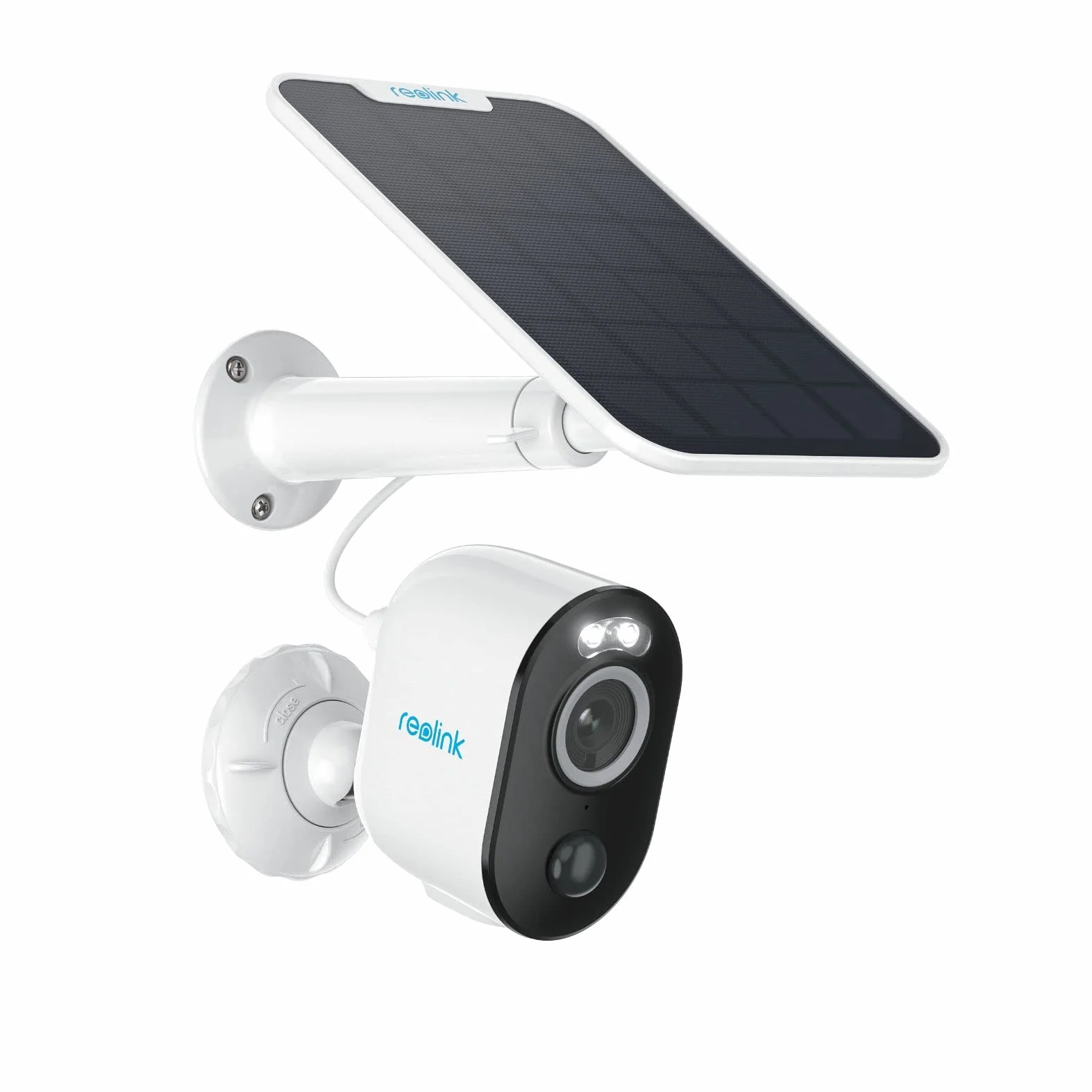 Reolink 8MP Telecamera WiFi Esterno Senza Fili, Argus 3 Ultra Videosorveglianza WiFi 2,4&5 GHz con Batteria e Pannello Solare, Rilevamento, Visione Notturna a Colori, Cloud/Alexa (Ricondizionato)
