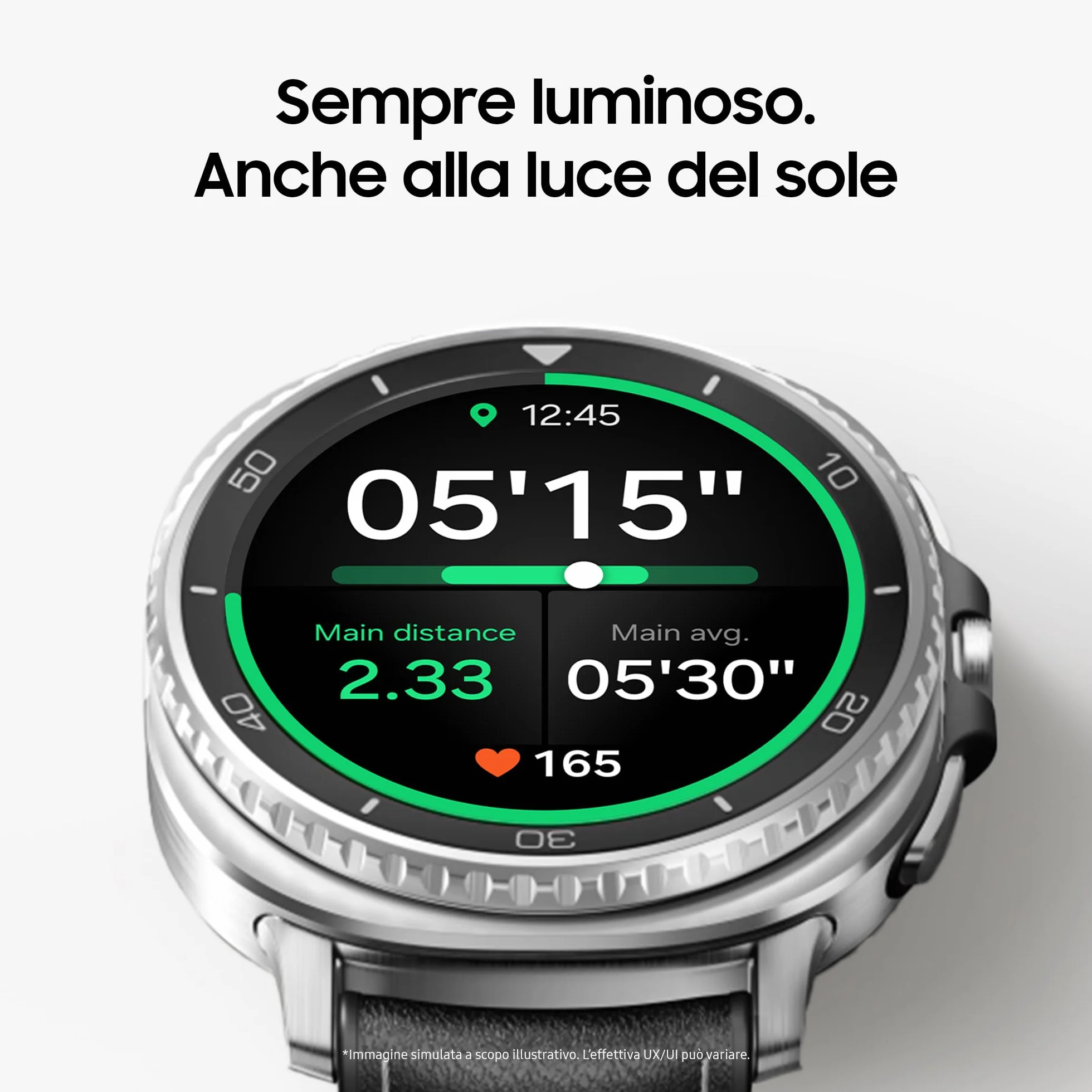 Samsung Galaxy Watch8 Classic (Black, BT, 46mm) Smartwatch Galaxy AI, Design Resistente agli Urti, Ghiera Girevole, Processore 3nm, Monitoraggio Attività Fisica e Sonno, One UI 8 [Versione Italiana]
