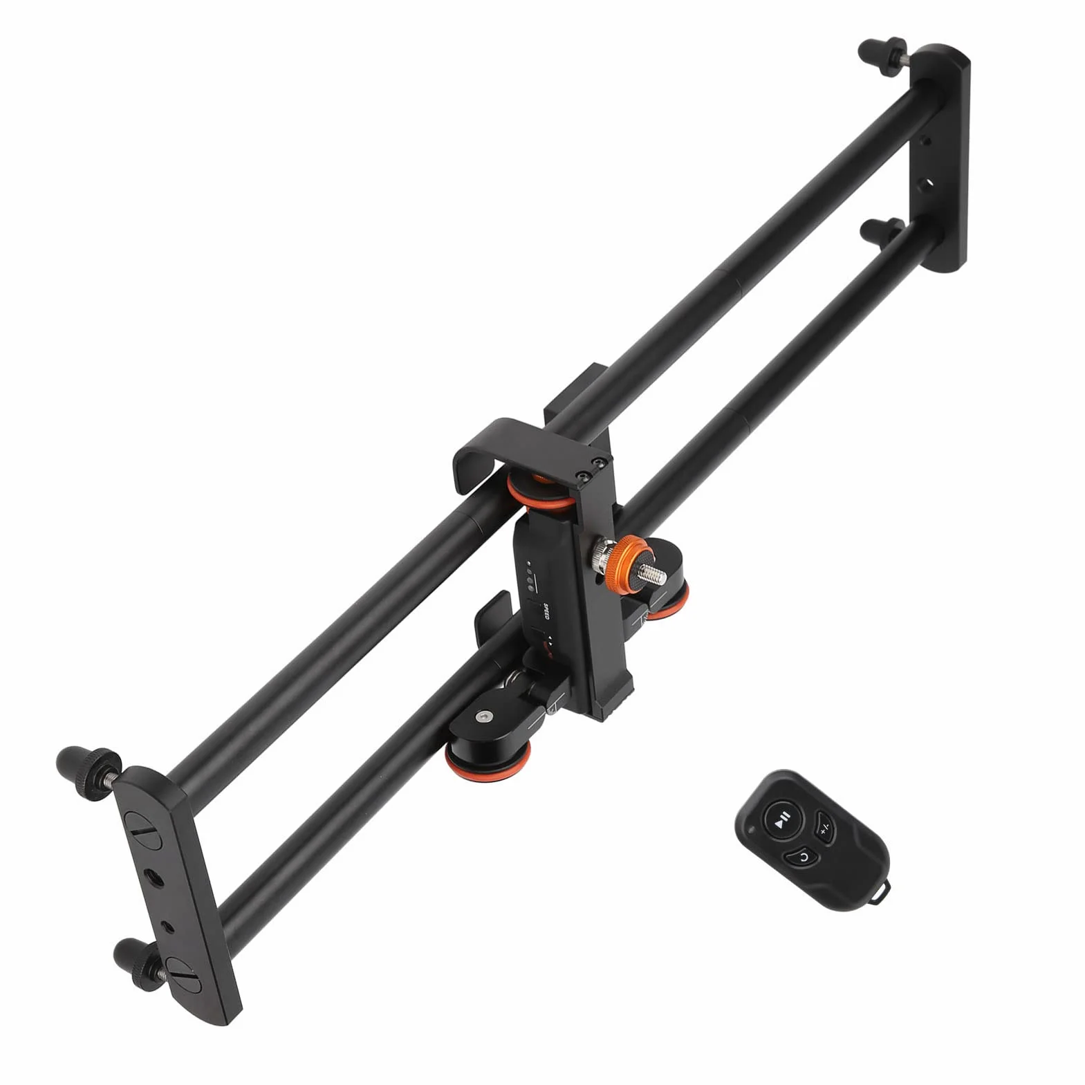 Carrello per Traccia Video della Fotocamera, Carrello con Cursore Regolabile per Fotocamera per la Fotografia di Filmati Video con Videocamera Stabile