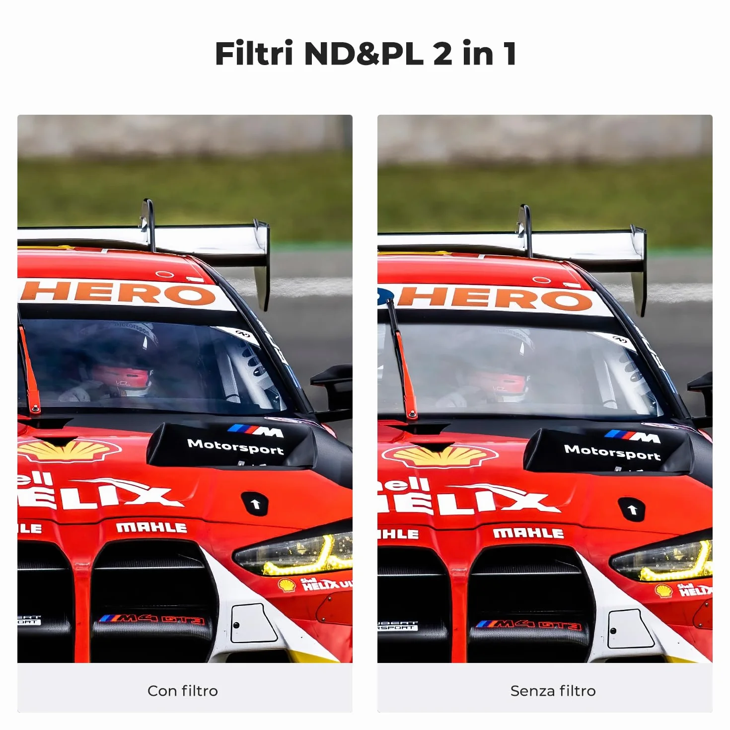 K&F CONCEPT Set di Filtri ND/PL Avvitabili Compatibile con Insta360 Ace Pro 2. Include ND8/PL, ND16/PL, ND32/PL e ND64/PL. Accessori per action camera in vetro ottico HD multi-rivestito.