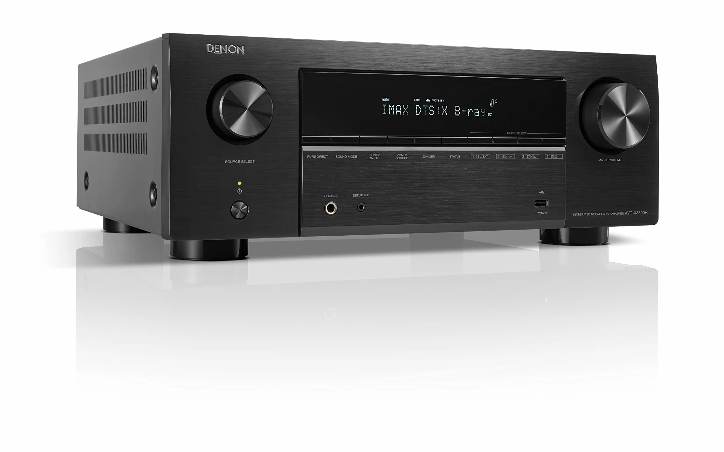 DENON AVC-X3800H Amplificatore AV, Nero