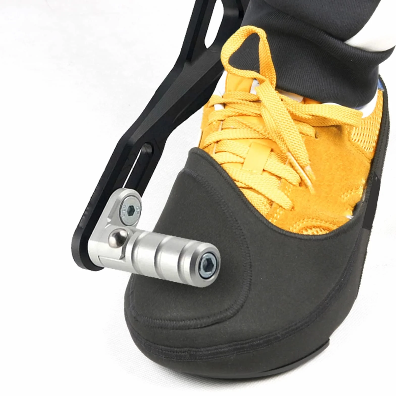 DASH - Protezione Scarpe e Cambio Moto in Neoprene - Anti-Macchia - Taglia Unica Regolabile - Nero