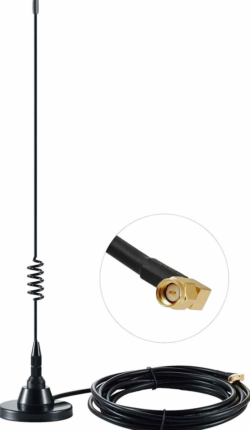 Antenna di ricambio con base magnetica ad alto guadagno compatibile con Garmin GPS Alpha 100 200 200i Astro 220 320 430, Eifagur