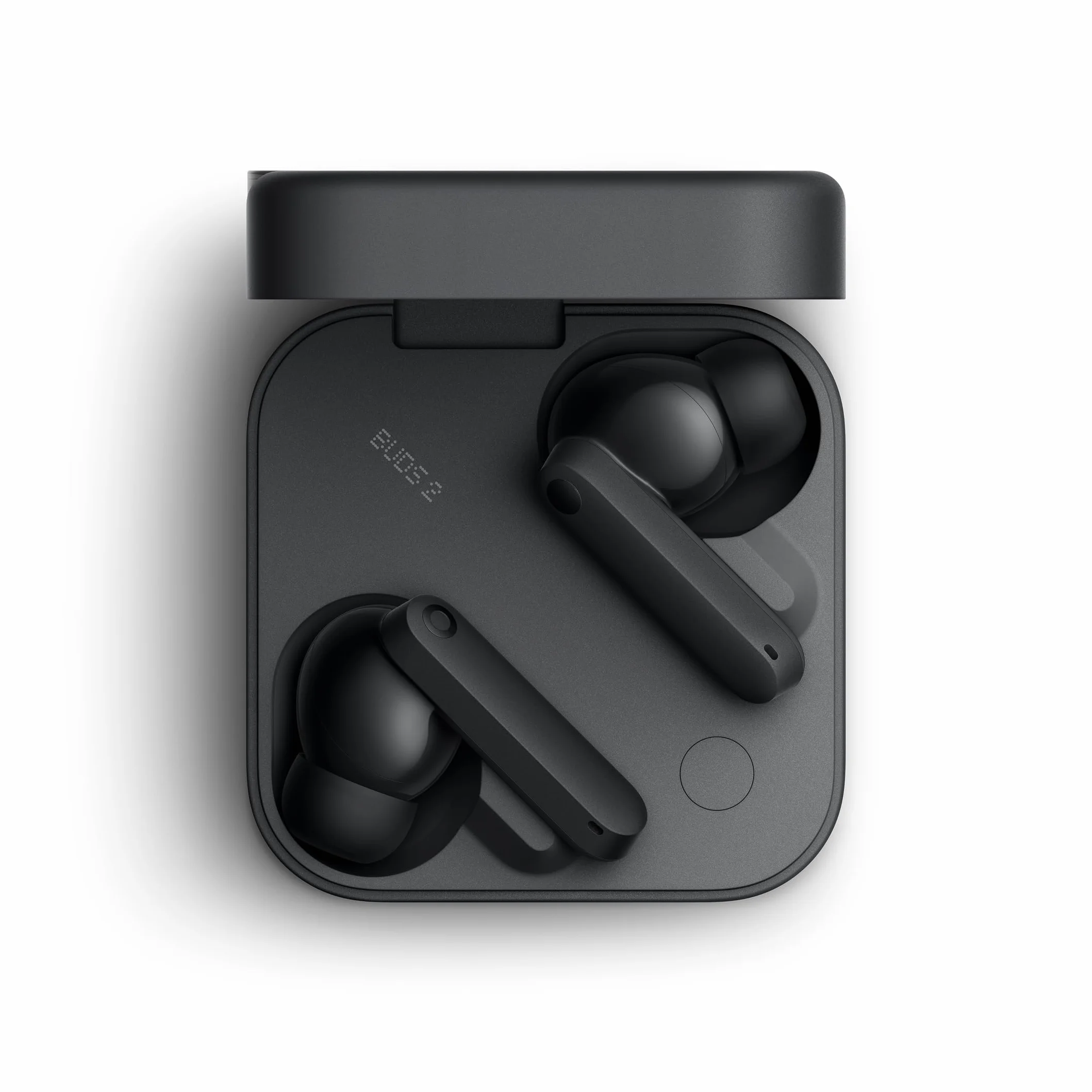 CMF by Nothing Buds 2 Auricolari Wireless con ANC Ibrido da 48 dB, Autonomia di 55 Ore, Driver PMI da 11mm, 6 Microfoni HD e Audio Spaziale, resistente ad acqua IP55 – Grigio Scuro