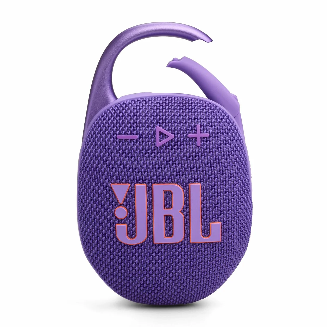 JBL Clip 5 Speaker Bluetooth Portatile, Altoparlante Wireless Compatto, Moschettone Integrato, Waterproof e Resistente alla Polvere IP67, fino a 12 h di Autonomia, App JBL Portable, Viola