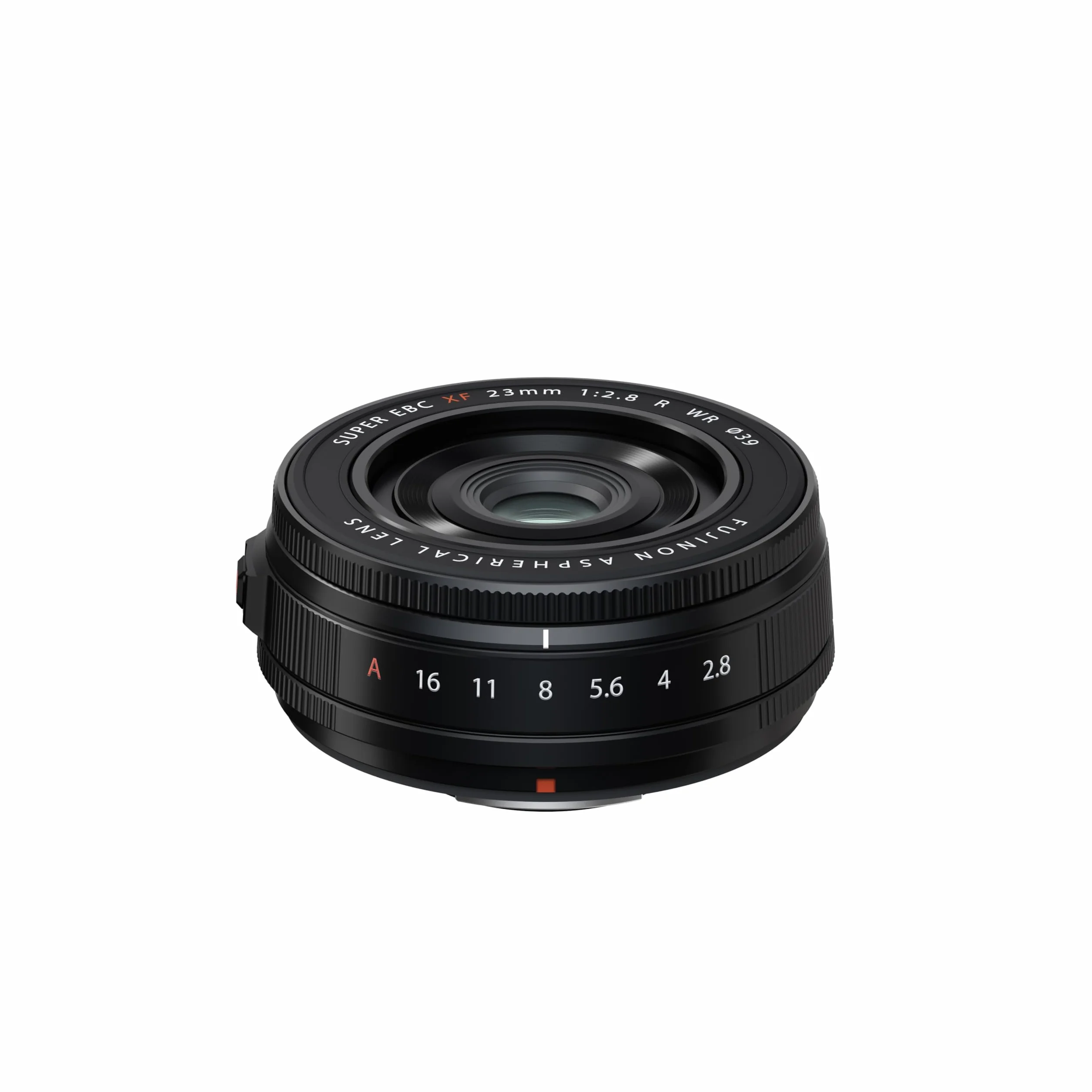 Fujifilm FUJINON XF23mmF2.8 R WR Black, Obiettivo 23mm, f/2.8, Resistente alle Intemperie, Attacco X Mount, Nero