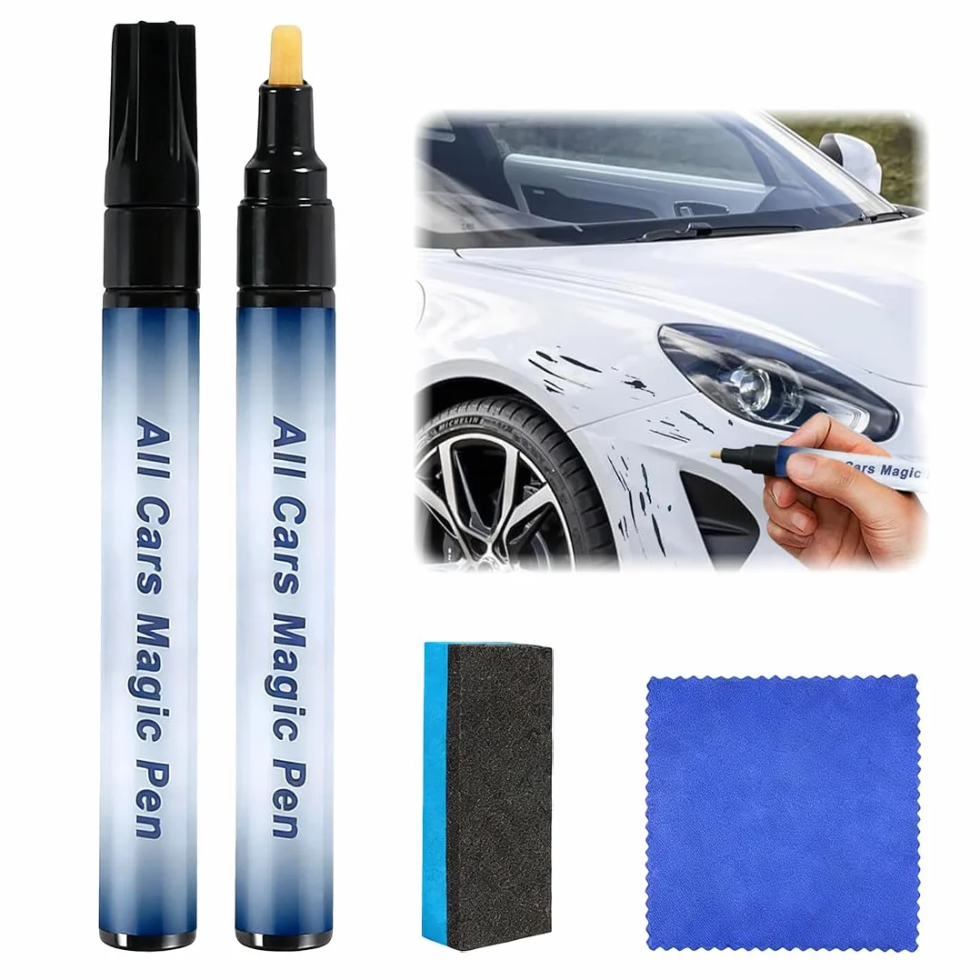 Penna per Riparazione Graffi Auto Impermeabile, Pennarello Ritocco Carrozzeria Professionale, Rimuovi Graffi per Auto Moto Camion