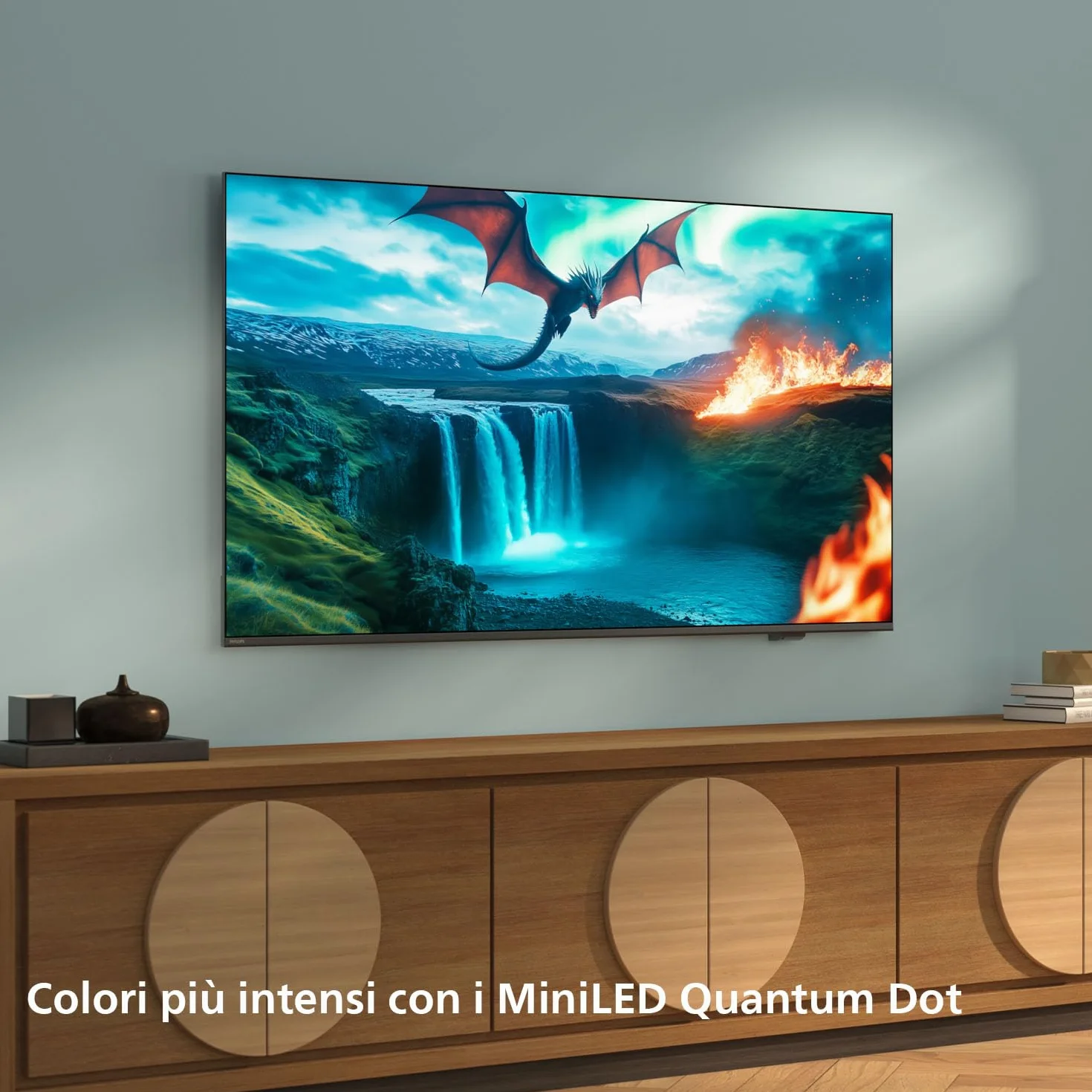 Philips 75MLED820 Mini LED 4K Smart TV 75'' P5 Perfect Picture Ultra HD Titan OS Dolby Vision Atmos