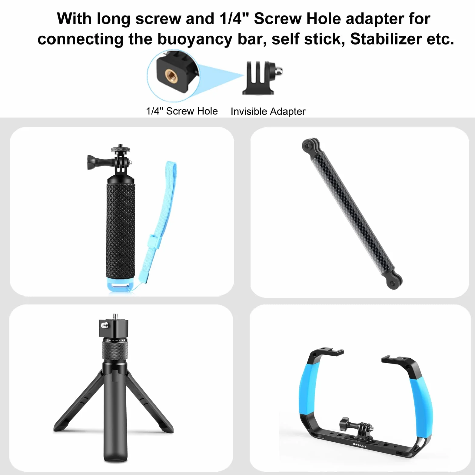 PULUZ 60m Impermeabile Custodia Sigillata Dive Case per Insta360 X5, Protettiva Subacquea Copertura Invisibile Fotografia a 360 Gradi Accessori