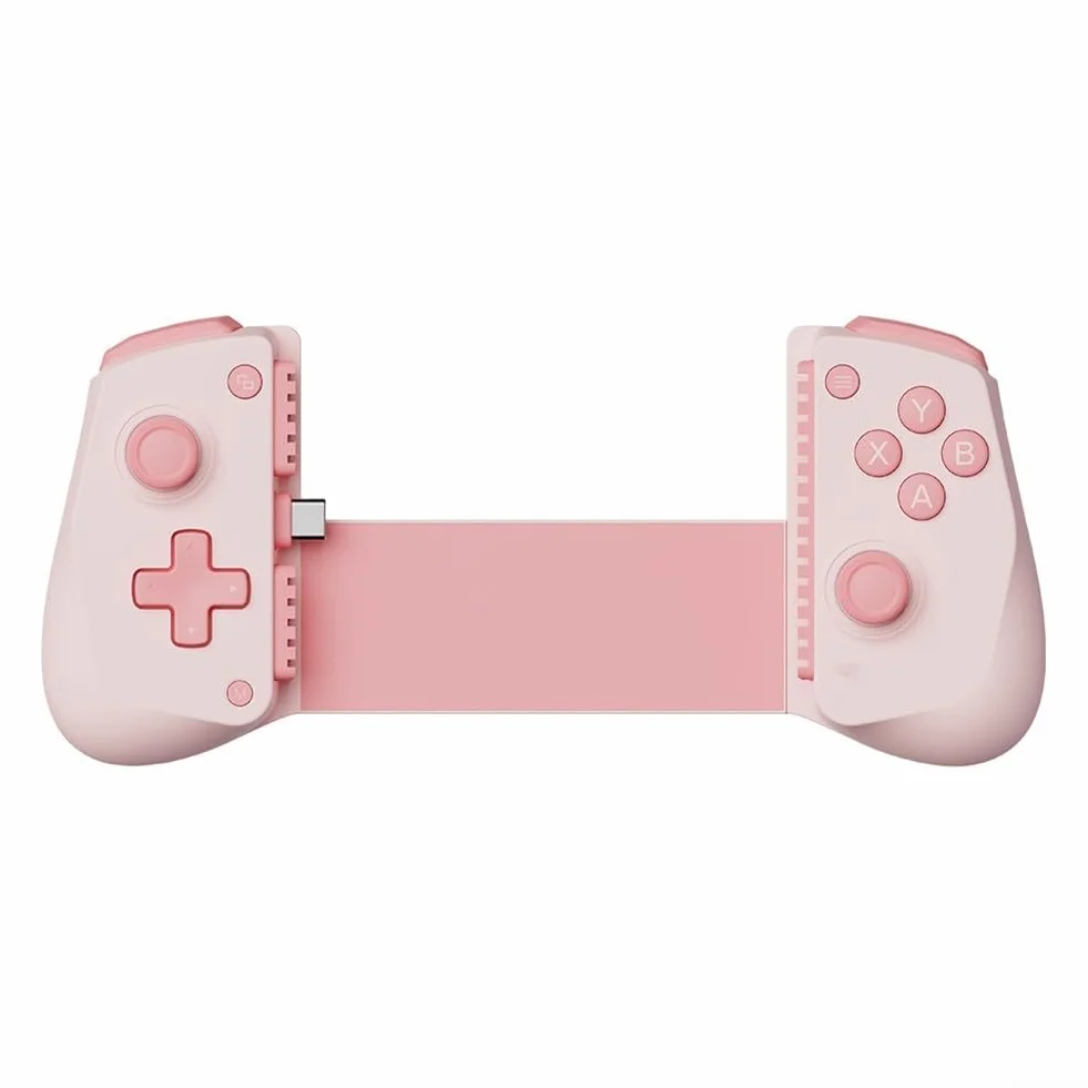 Controller di gioco, per GameSir per X5 Lite Gamepad estensibile, per Android per IOS Controller compatibile per giochi mobili, disponibile in vari colori (nero)