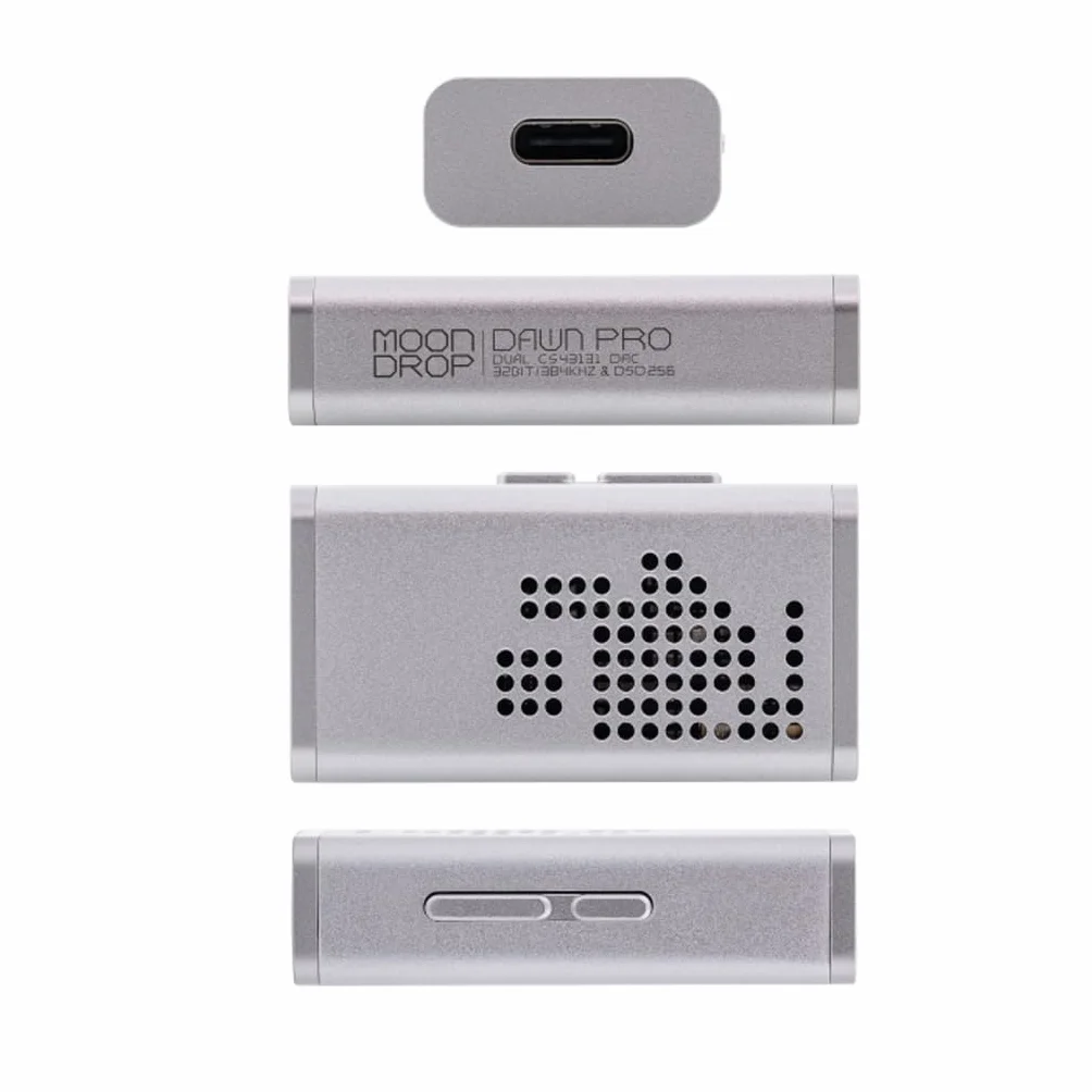 MOONDROP DAWN Pro Protable USB DAC/AMP Dual CS43131 DAC 32Bit/384kHz DSD256 Decoder Amplificatore per cuffie