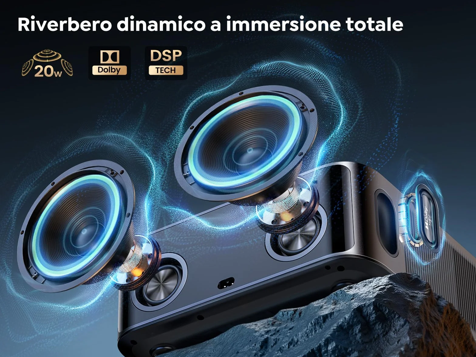 TOPTRO X9 Proiettore 4k 1500 ANSI Dolby Audio Wifi 6 Bluetooth Autofocus
