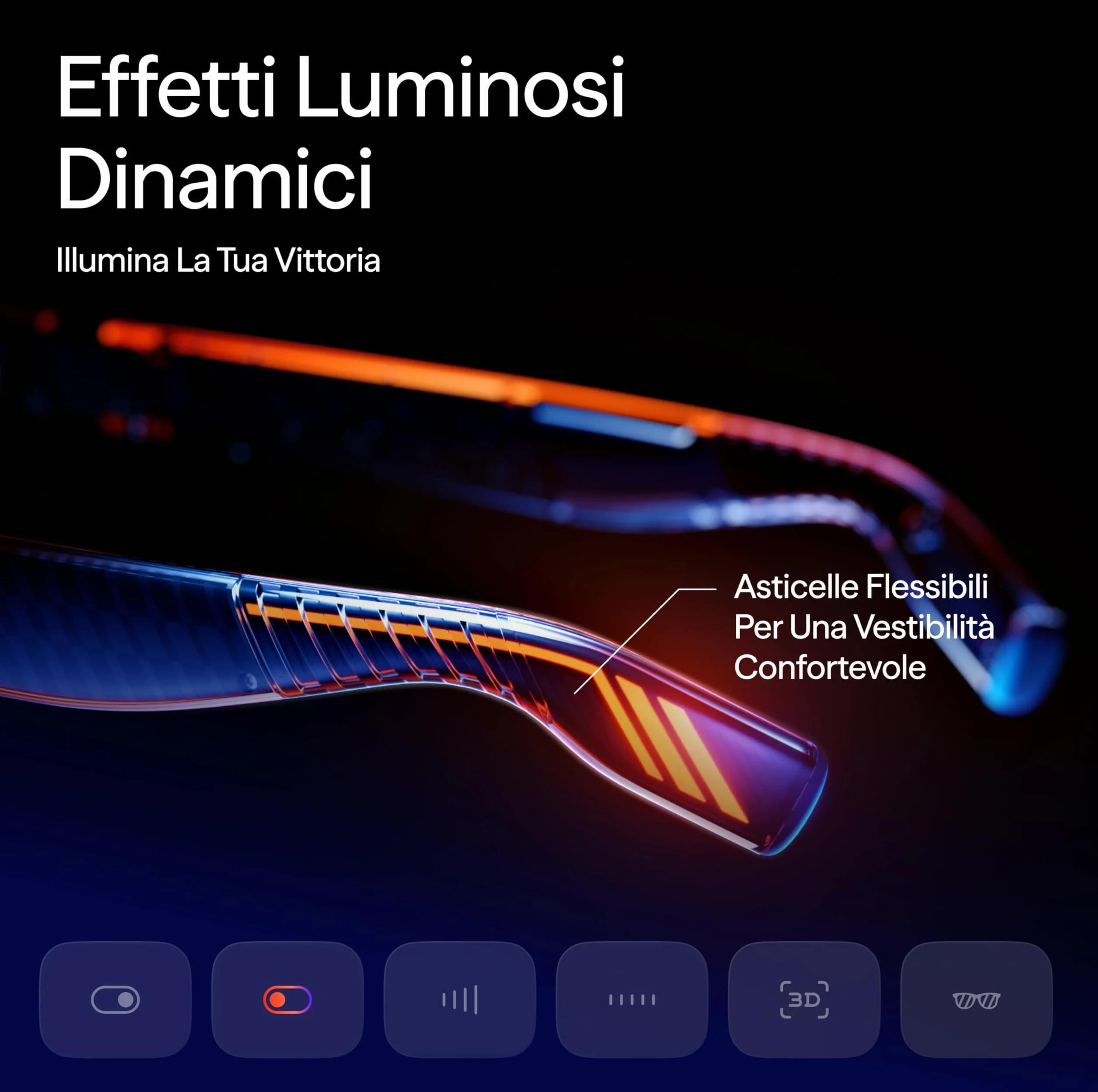 VITURE Occhiali XR Luma PRO — Display Ultra Nitido da 152” a 1200p 120Hz, Campo Visivo 52°, Pellicola Elettrocromica, Harman Audio, per iPhone 17/16/15, Android, Mac, PC, Steam Deck, Switch 2-Grande