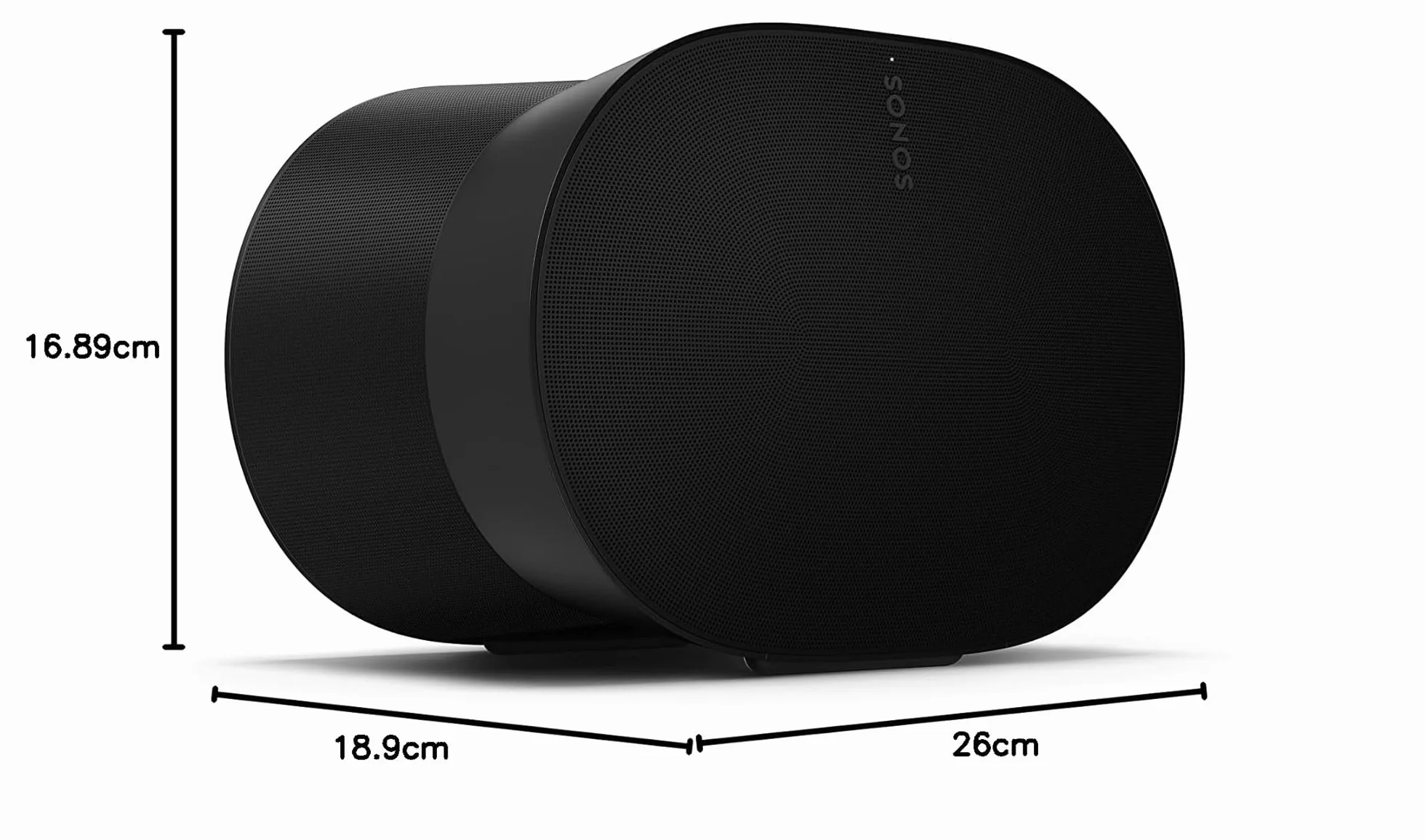 Sonos Era 300 | Smart speaker con audio spaziale, Wi-Fi, Bluetooth, Amazon Alexa, Dolby Atmos - Nero
