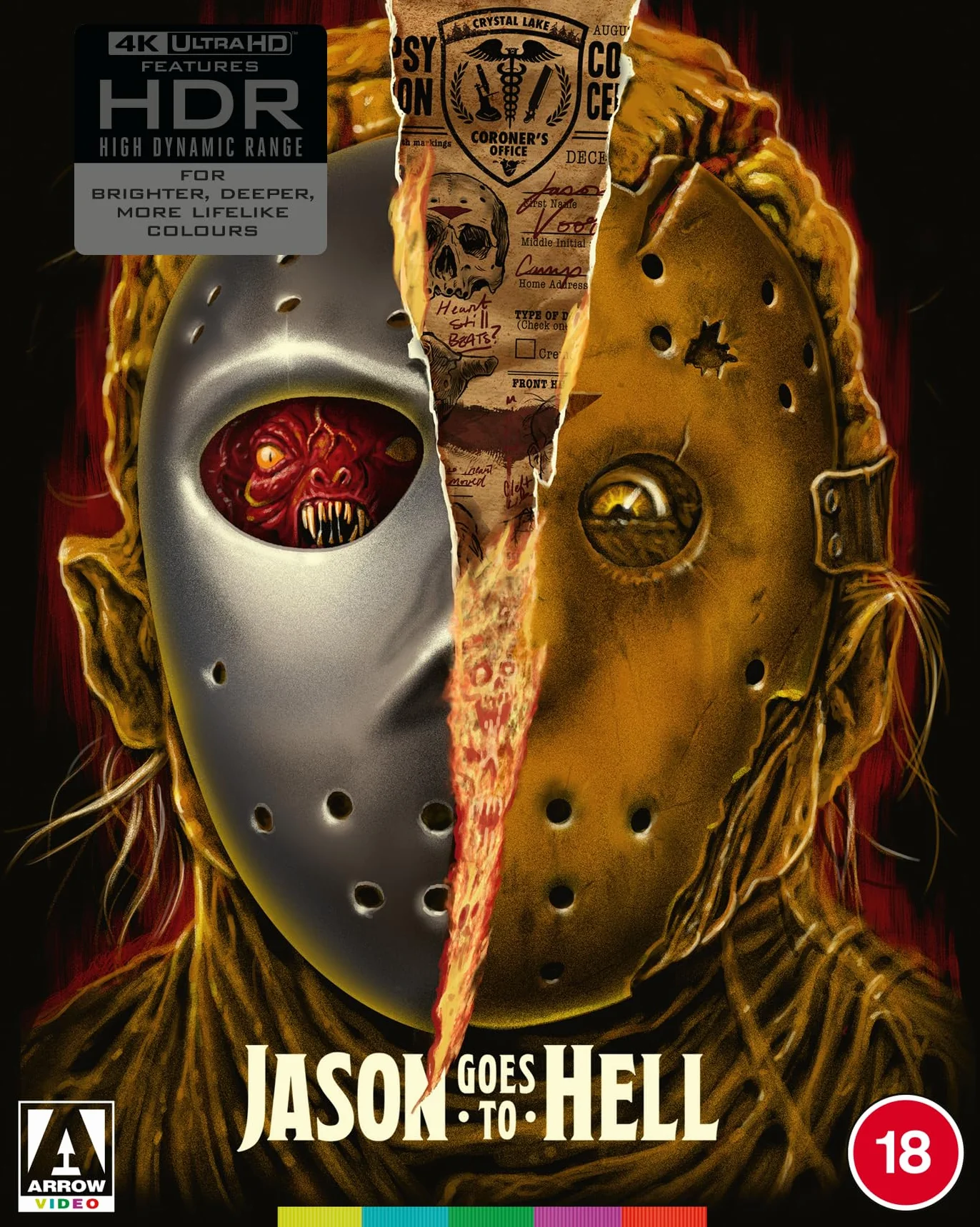 Jason Goes To Hell Limited Edition 4K UHD [Blu-ray] [Region Free]