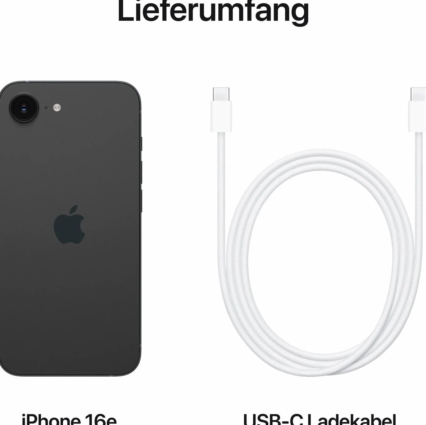 Apple iPhone 16e 128GB Nero Ricondizionato