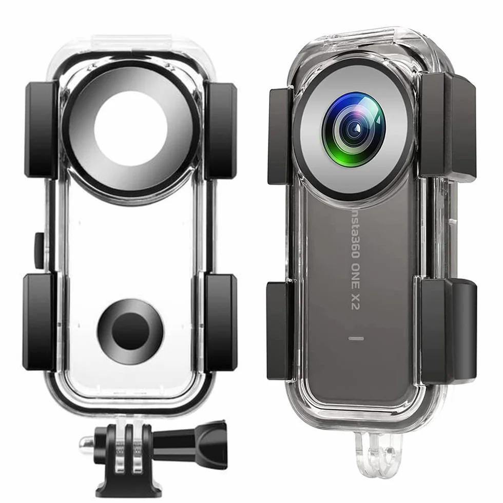 Flycoo, custodia impermeabile per Insta360 ONE X2, custodia subacquea per fotocamera panoramica a 360 gradi One X2