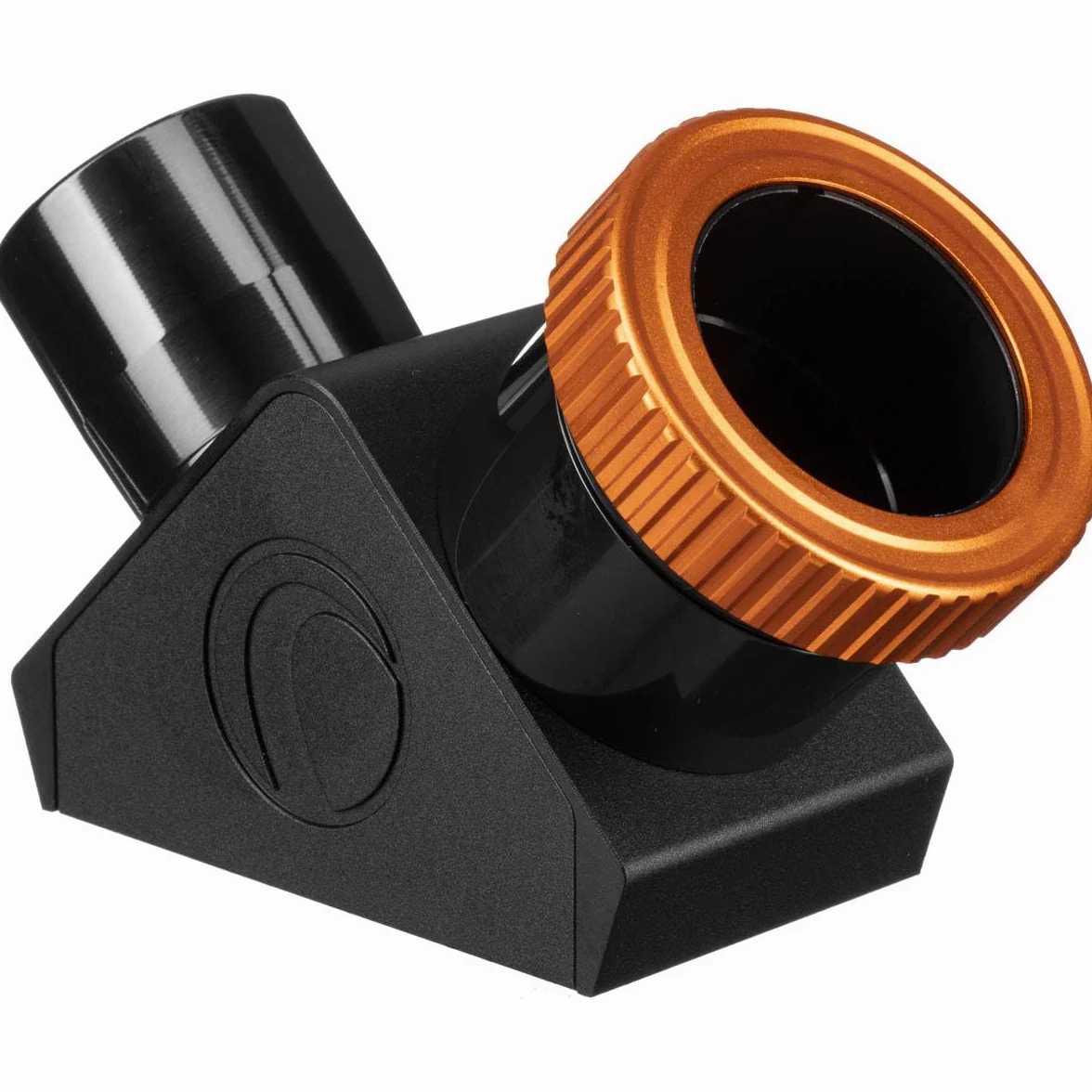 Celestron 93571 Dielectric Star Diagonal 1,25" con Twist Lock Nero/Arancione