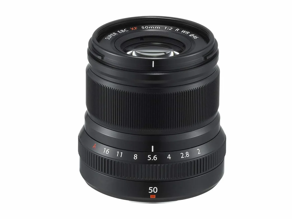 Fujifilm FUJINON XF 50mmF2 R WR Obiettivo 50mm, f/2, Resistente Intemperie, Attacco X Mount, Nero