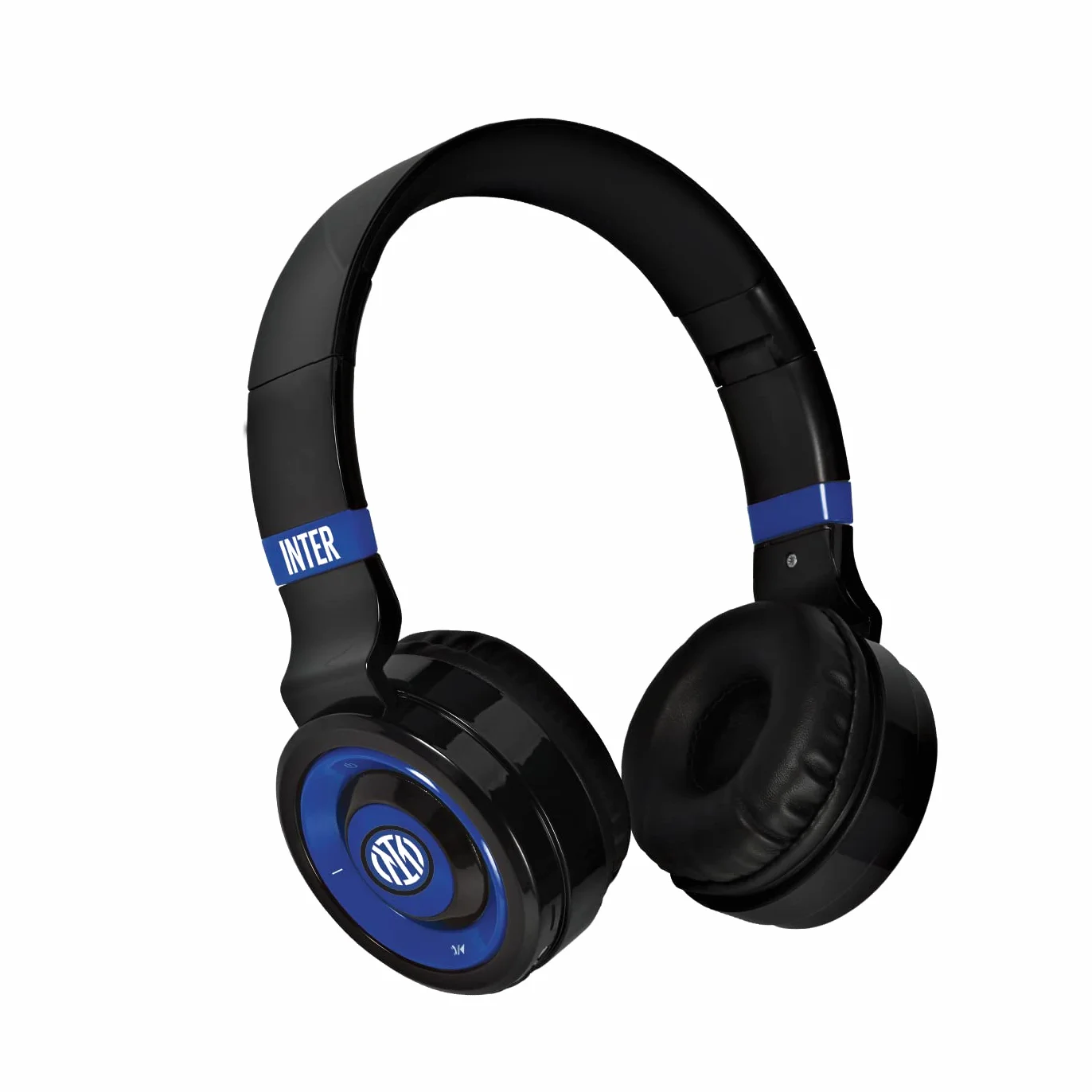 Inter -Cuffie Senza Filo Cuffie Wireless Over-Ear Bluetooth Senza Fili Pieghevoli, con Microfono Incorporato, HiFi Stereo, Micro SD Slot, FM Radio per iPhone/Android/Viaggio/PC (+ power bank 4500)