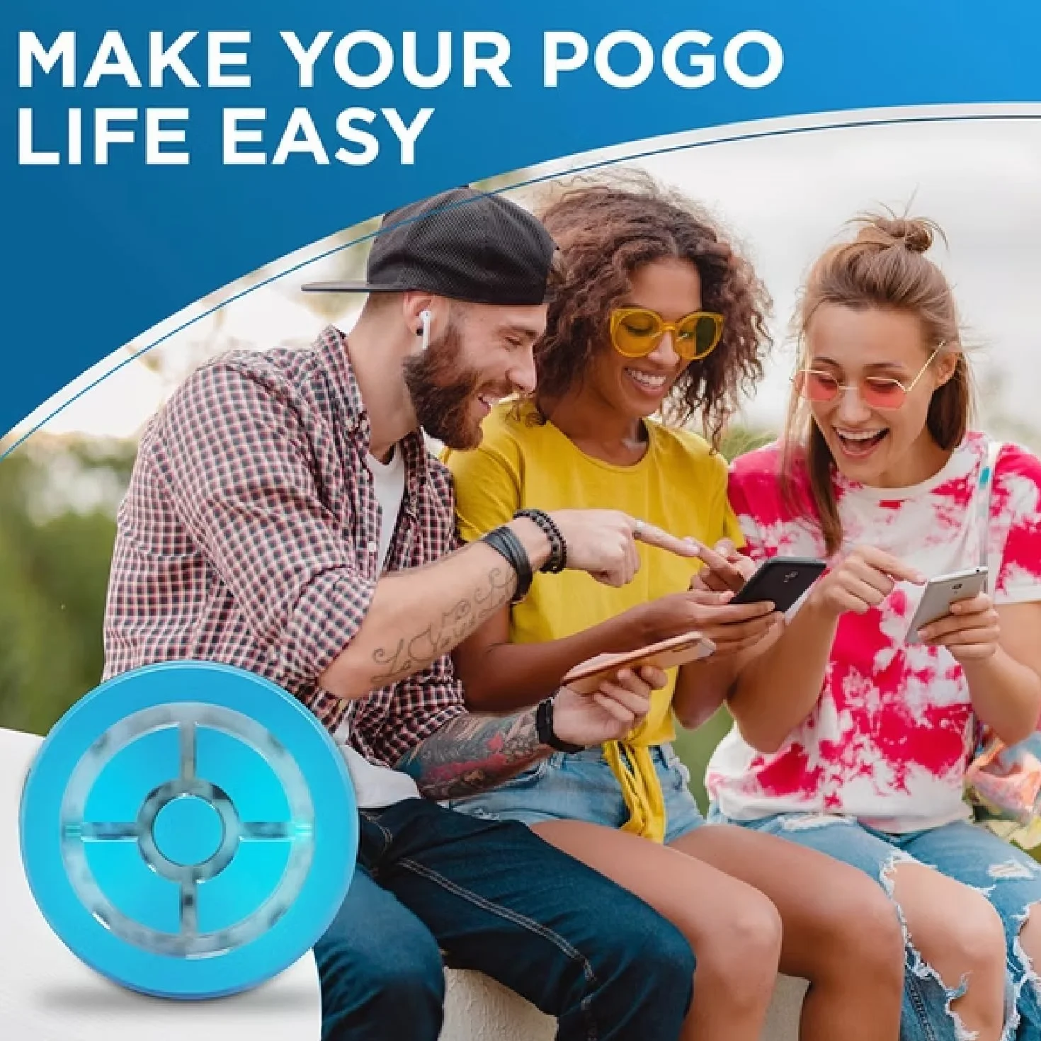 MEGACOM DuoMon 3 Auto Catcher Go, Versione Aggiornata per Cattura Automatica dei Pokmon,Supporta Due Account, Connessione Wireless 20m/65ft,Controllo tramite App,Notifica di Messaggi