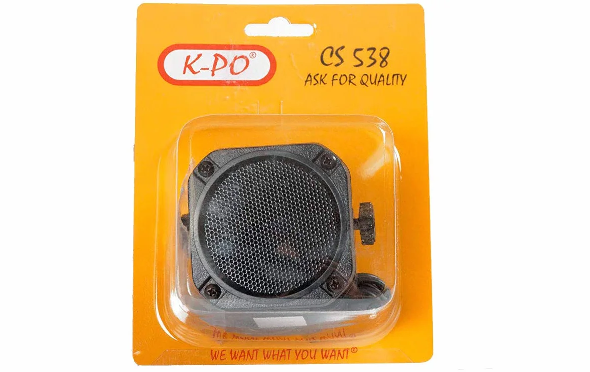 K-PO CS-538 - Altoparlante con jack da 3,5 mm con supporto, 5 W