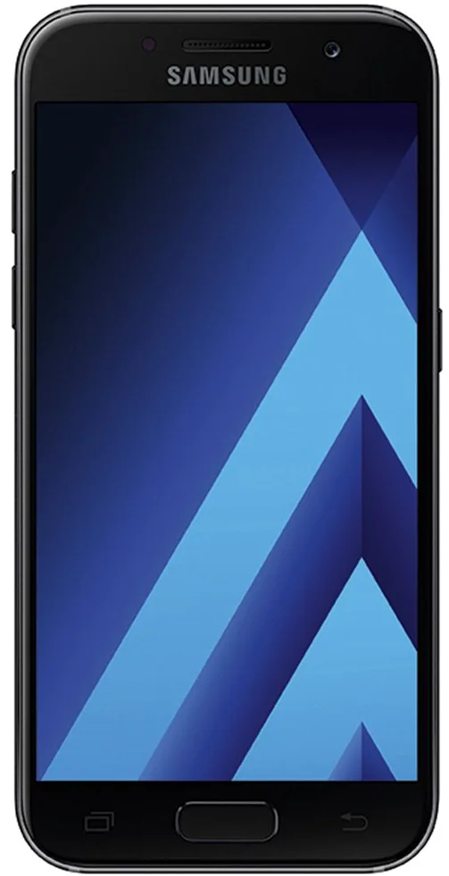 Samsung Galaxy A3 Smartphone, Display Touch da 4.7 Pollici, Memoria 16 GB, Android 6.0, Nero [Versione Tedesca]