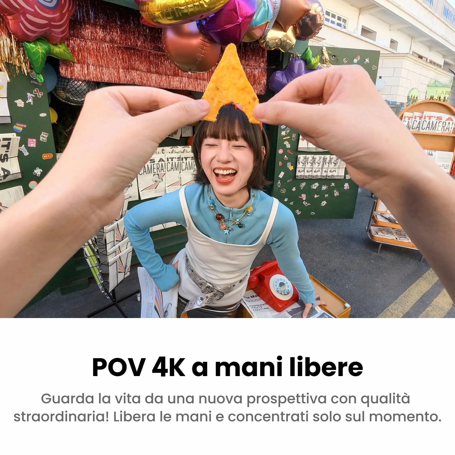 Insta360 GO 3S Pack Retrò edizione speciale 64GB Bianco