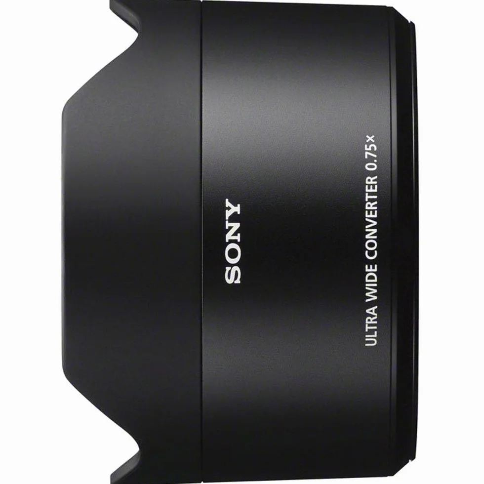 Sony SEL-075UWC Convertitore Ultragrandangolare per Sony SEL-28F20, Mirrorless Full-Frame, Attacco E, SEL075UWC