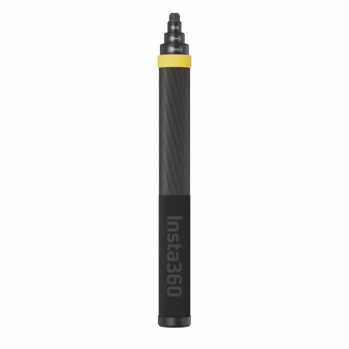 Insta360 Selfie Stick Estendibile, Ultraleggero, fino a 3Mt, Action Cam, in Fibra di Carbonio, Impugnatura Ergonomica