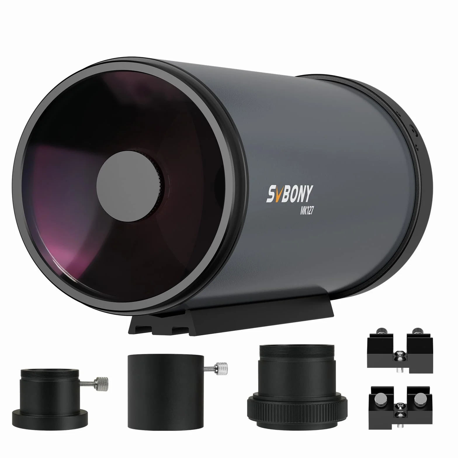 Svbony MK127 Telescopio Astronomico Professionale, Apertura da 127 mm f/11.8 Maksutov Cassegrain Telescopio, OTA con Messa a Fuoco a Doppia Velocità per Astronomia Visiva Efotografia Planetaria