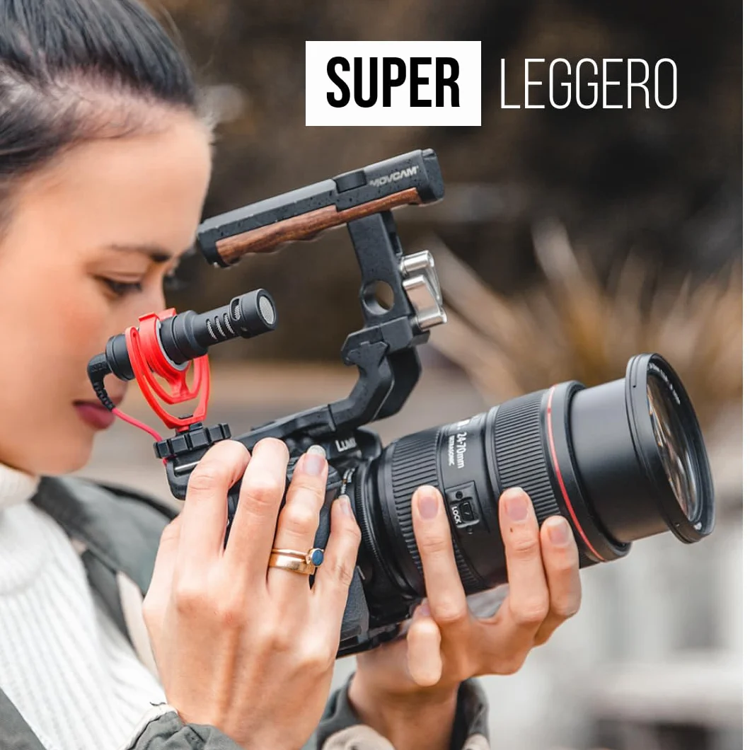 RØDE VideoMicro Microfono Direzionale Compatto On-camera per Produzione Cinematografica, Creazione di Contenuti e Registrazione in Location