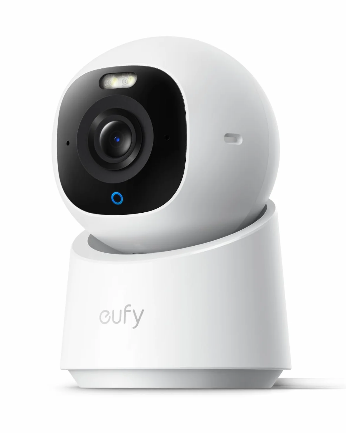 eufy Security Indoor Cam E30, telecamera wifi interno 4K UHD, Rotazione Pan-Tilt a 360°, Visione Notturna a Colori, Rilevamento AI, Tracciamento Automatico di Persone/Animali (ricondizionato)