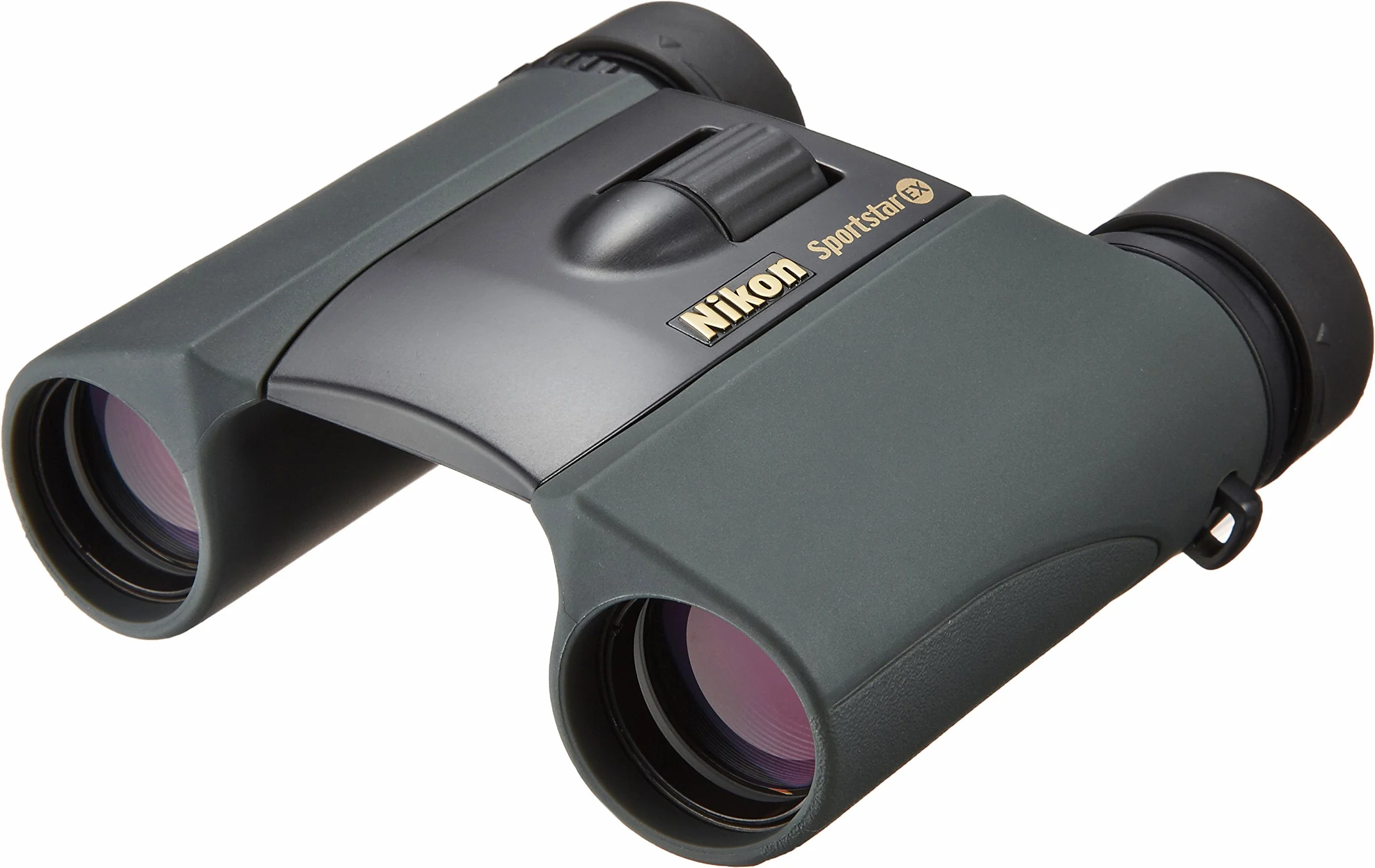 Nikon Sportstar EX Binocolo 10x25, Nero