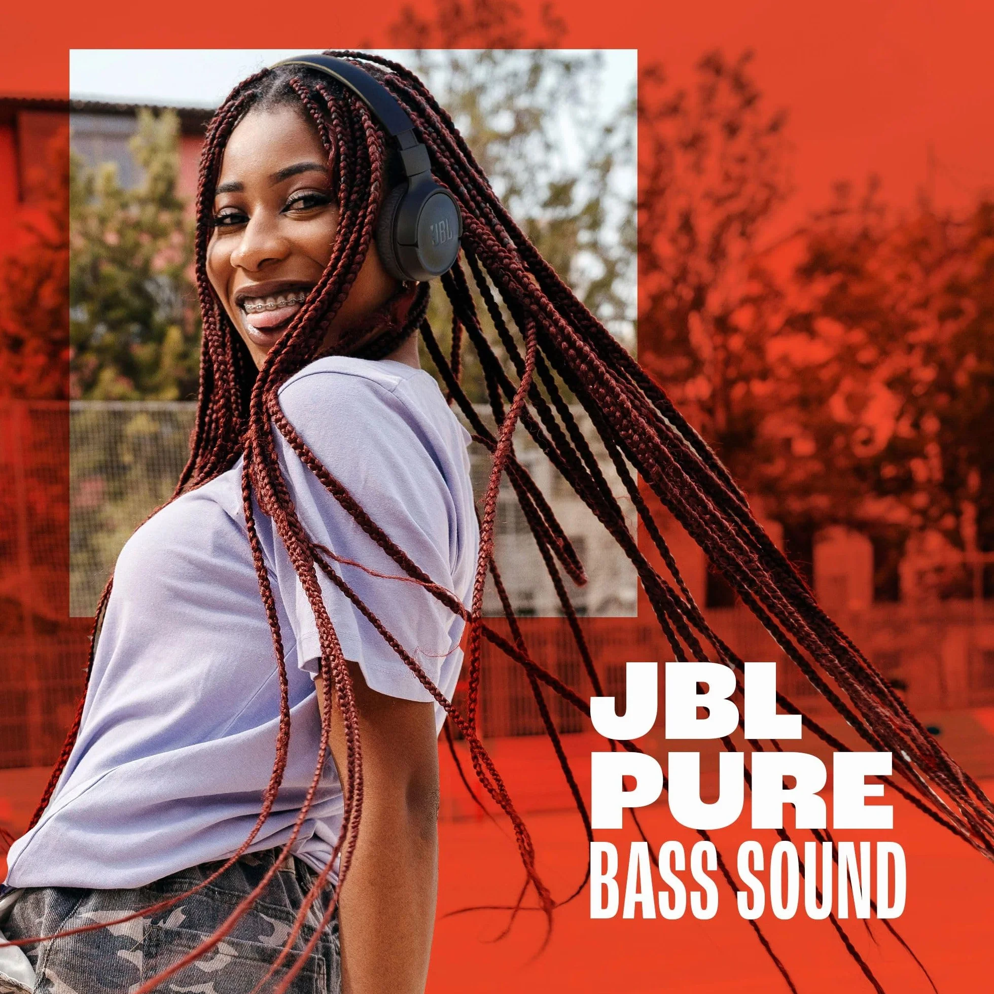 JBL Tune 520 BT Cuffie On-Ear Bluetooth Wireless, Pieghevoli e Leggere, Microfono e Comandi su Padiglione con Voice Aware, JBL Pure Bass, Connessione Multipoint, fino a 57 ore di Autonomia, Nero